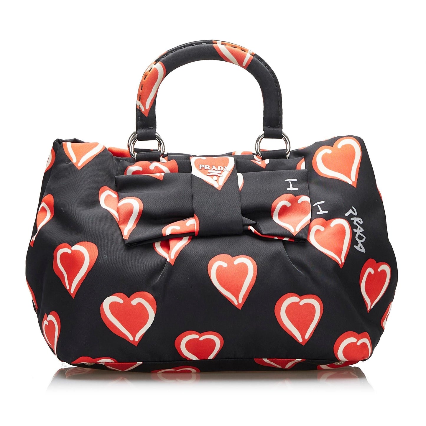 Prada Tessuto Heart Satchel (SHG-pXVWsI)