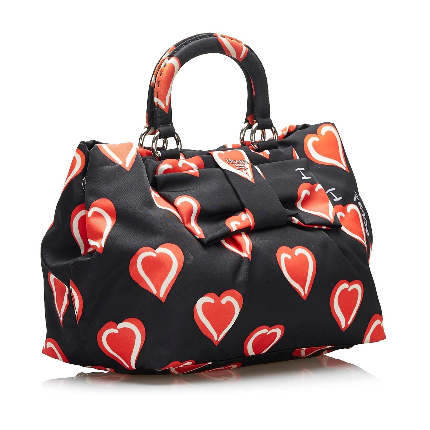 Prada Tessuto Heart Satchel (SHG-pXVWsI)