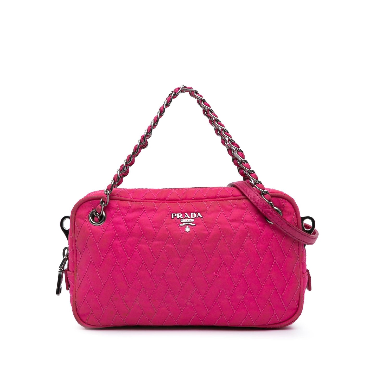 Prada Tessuto Impuntu Satchel