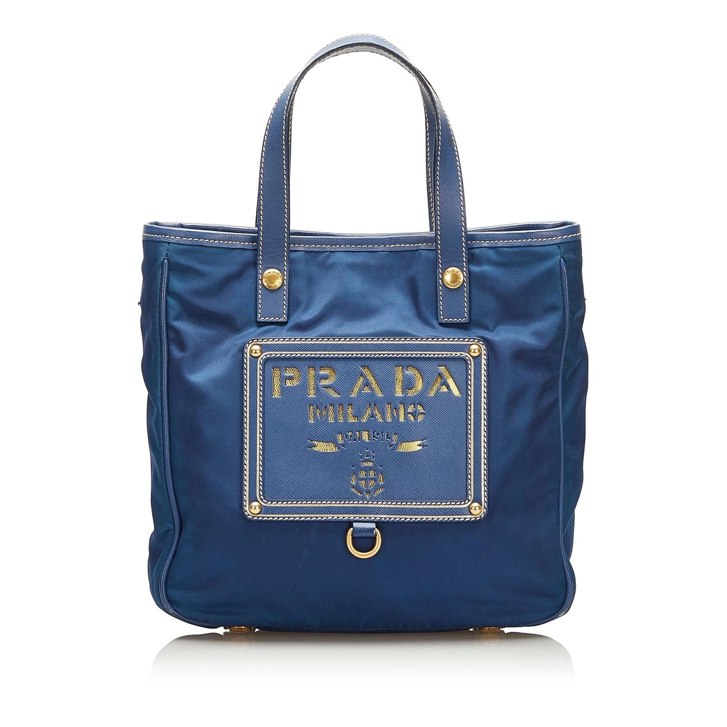 Prada Tessuto Logo Oro (SHG-35140)