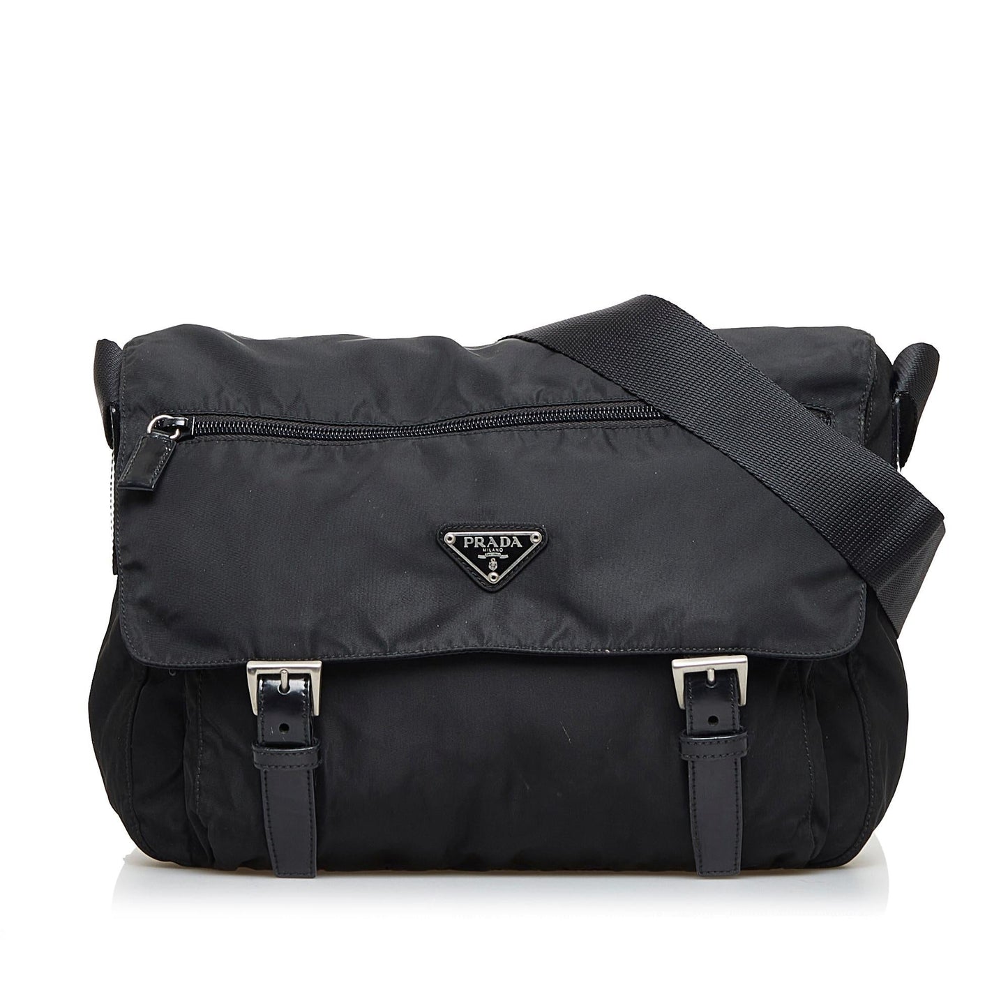 Prada Tessuto Messenger Bag (SHG-OGnAWK)