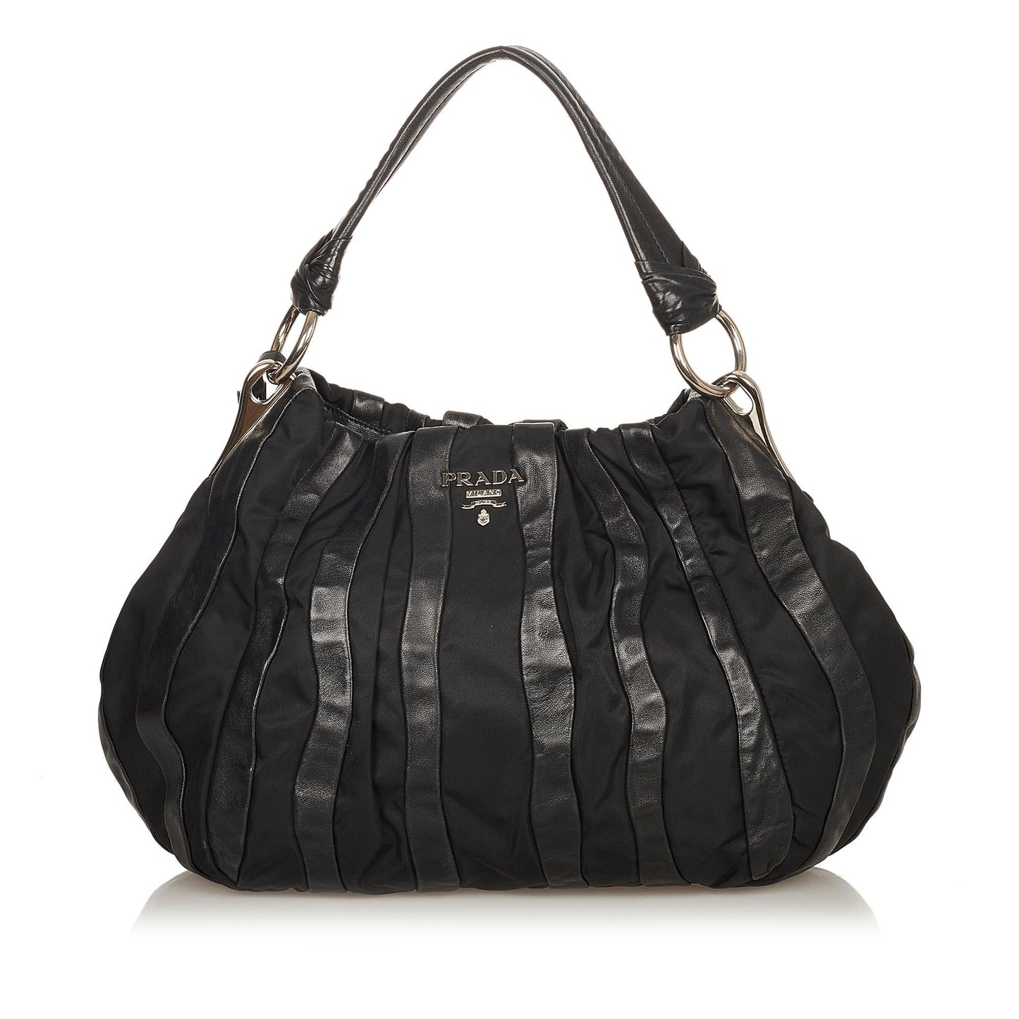 Prada Tessuto Nappa Waves Hobo Bag Style 2 - Ewore Bags