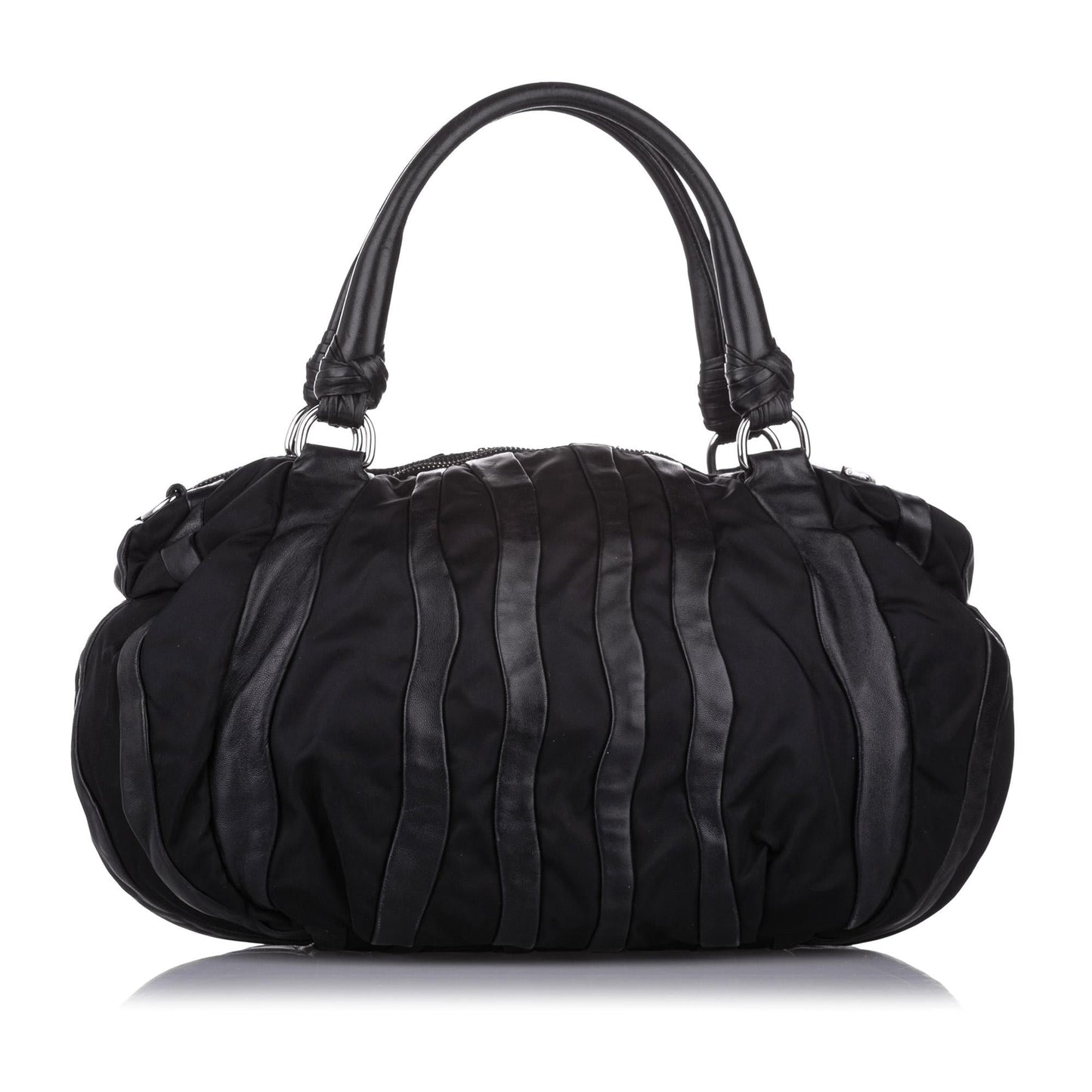 Prada Tessuto Nappa Waves Tote Bag (SHG-31568)