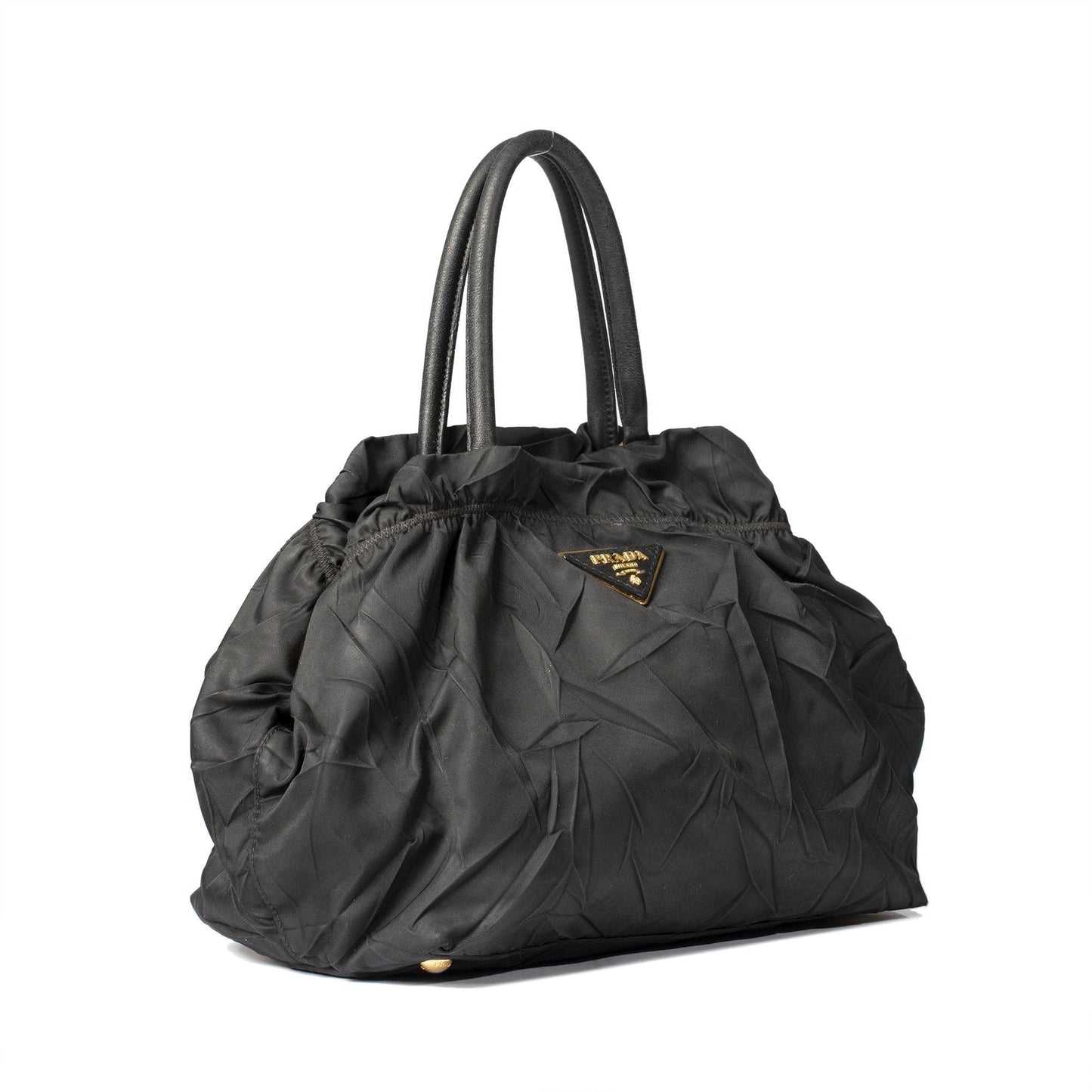Prada Tessuto Nylon Tassel Handbag