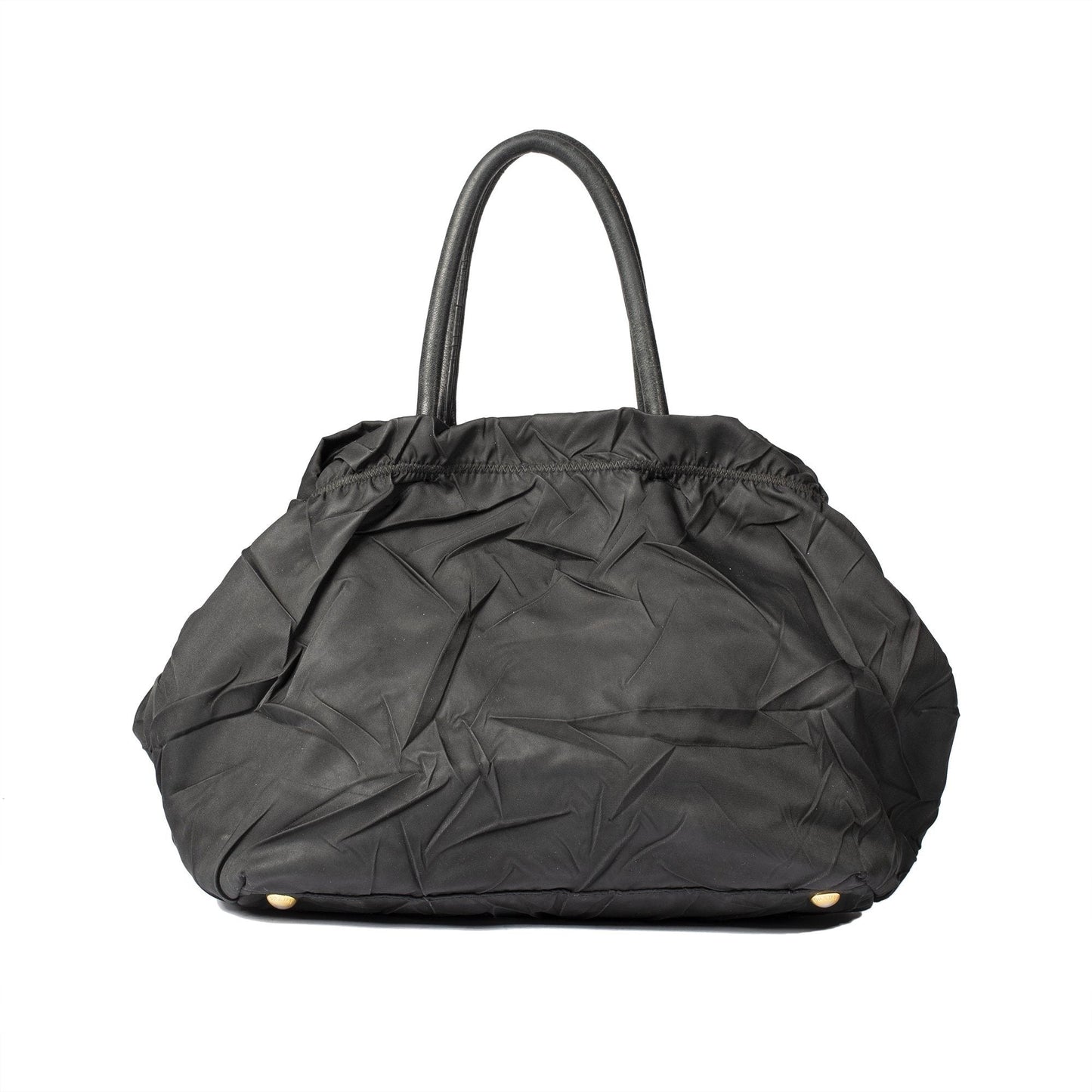 Prada Tessuto Nylon Tassel Handbag