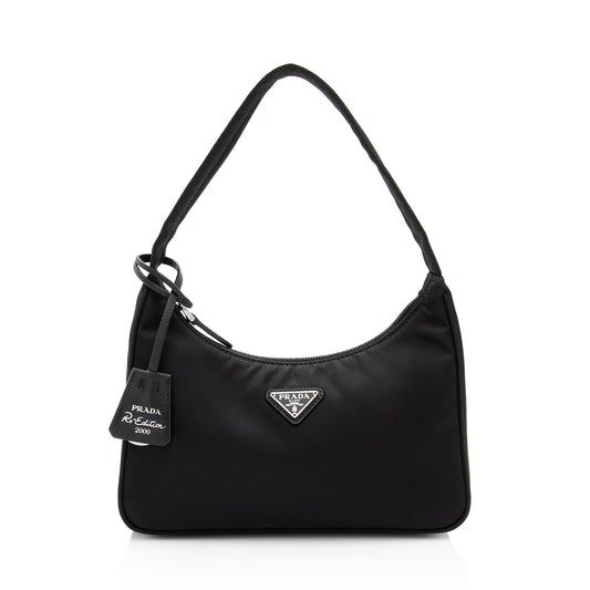 Prada Tessuto Re-Edition 2000 Mini Hobo (SHF-SHSjm2)