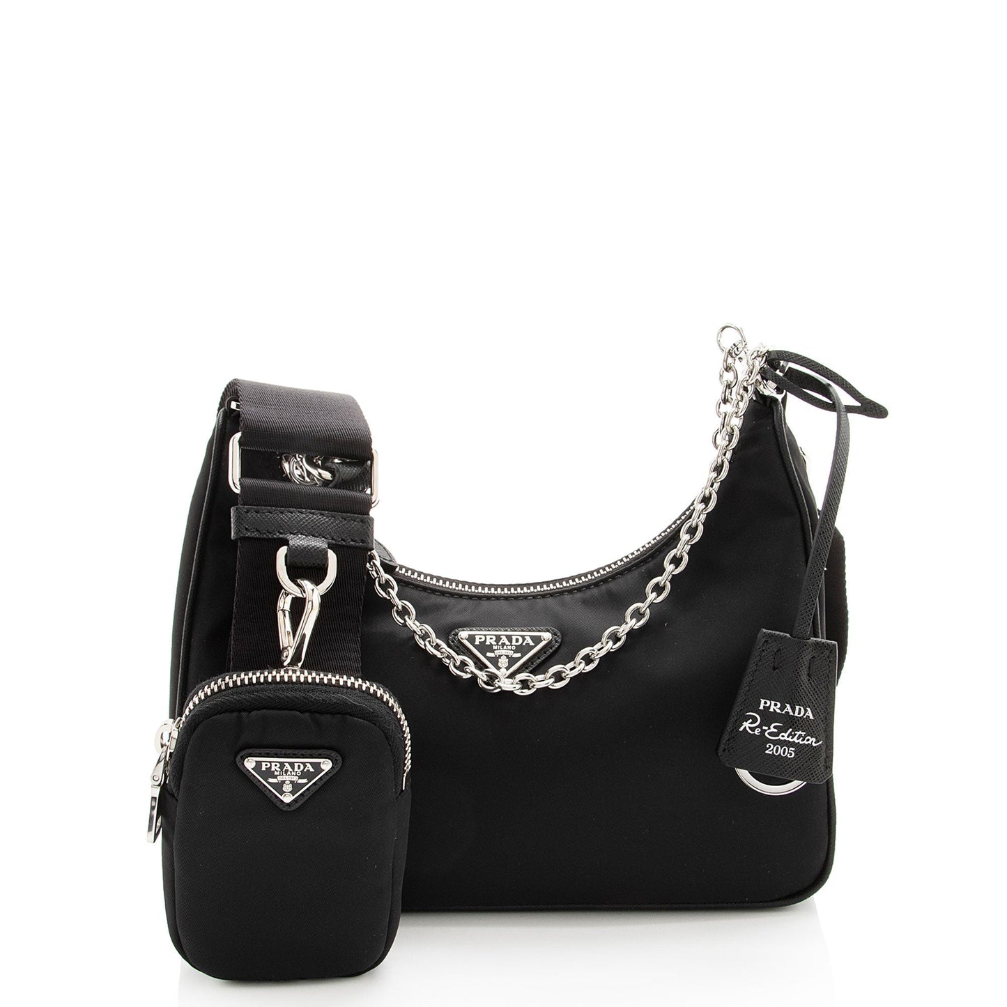 Prada Tessuto Re-Edition 2005 Crossbody (SHF-HuPXX7)