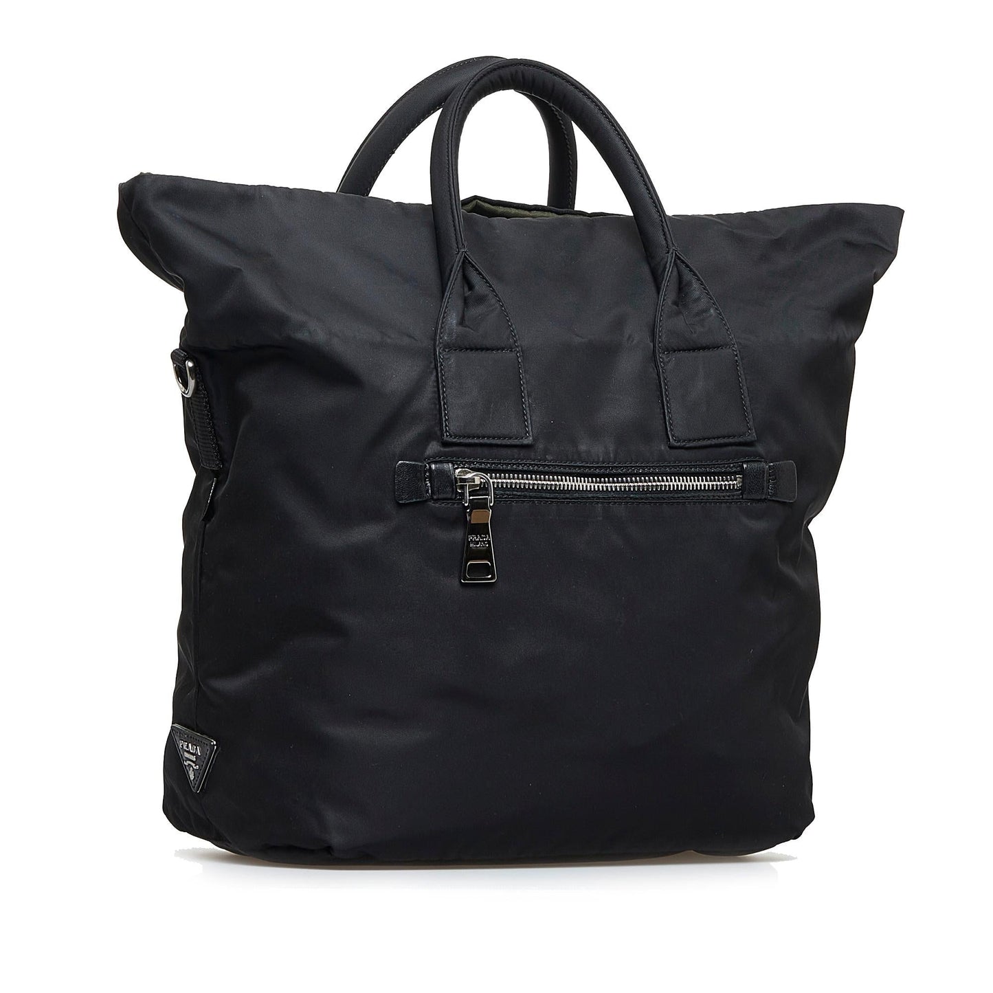 Prada Tessuto Reversible Satchel (SHG-iNQ5mw)