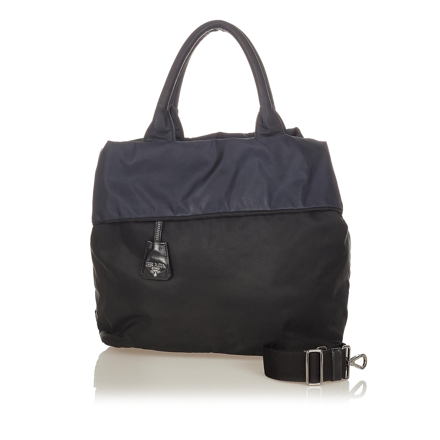 Prada Tessuto Reversible Satchel (SHG-8LpDGC)