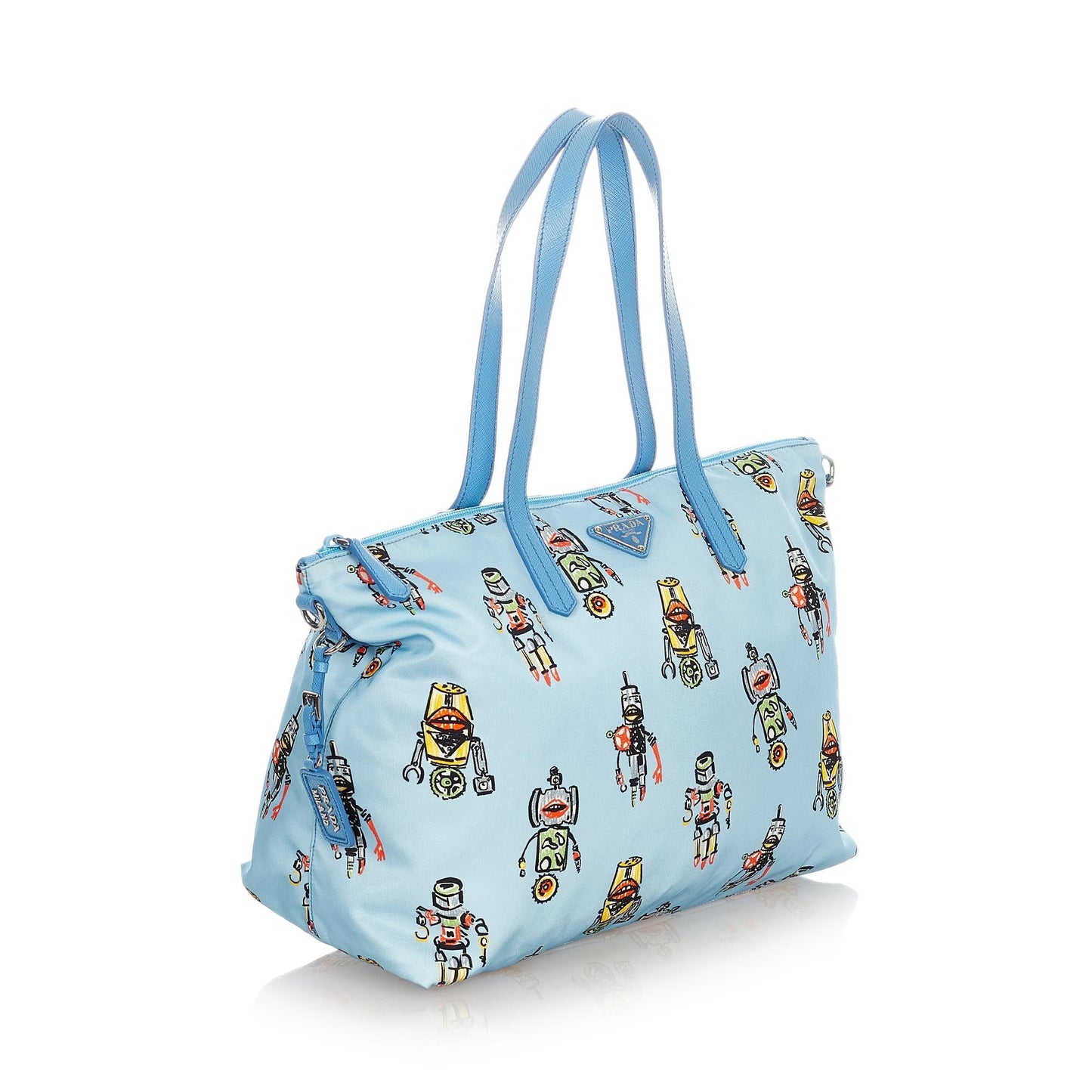 Prada Tessuto Robot Satchel (SHG-D0XqIA)