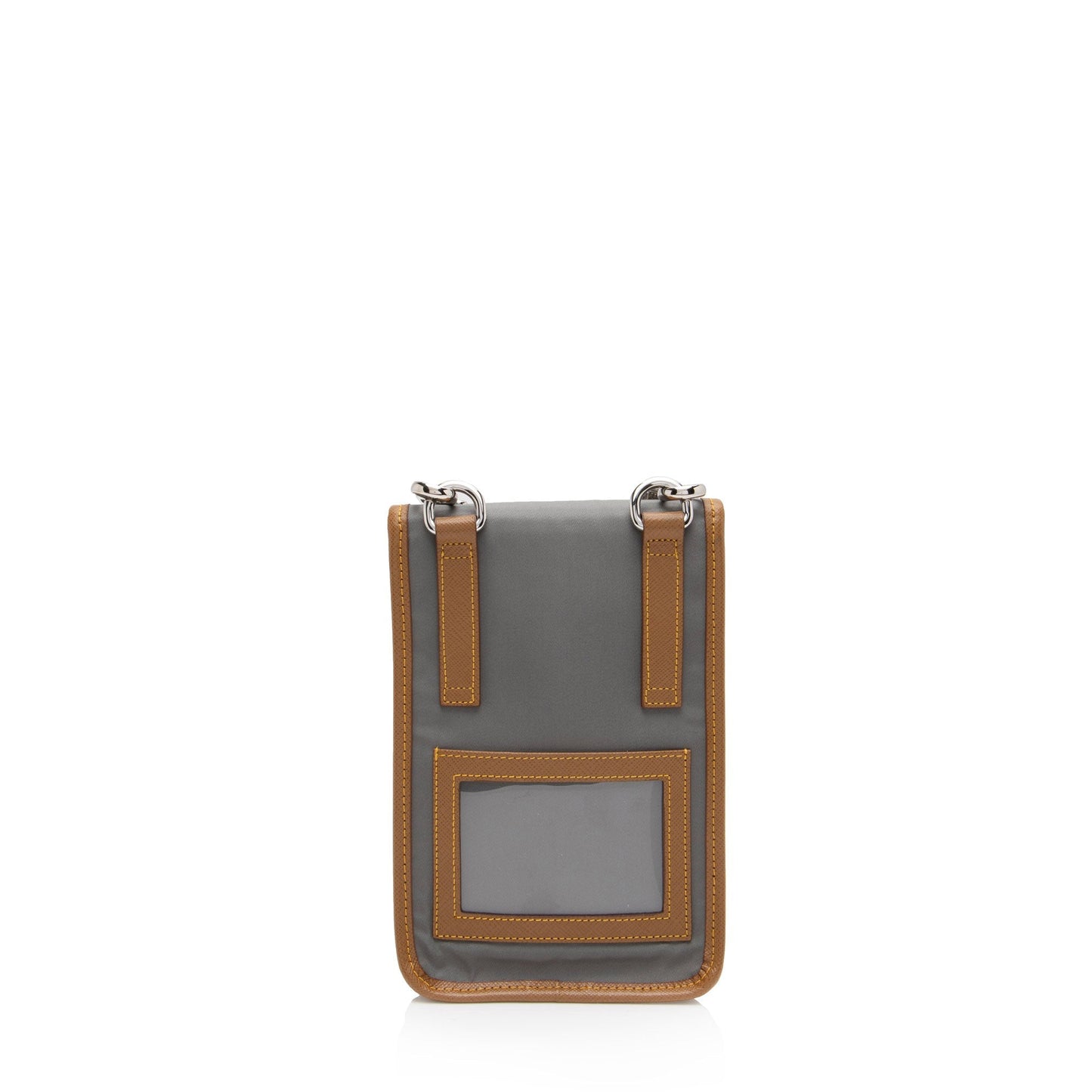 Prada Tessuto Saffiano Phone Crossbody (SHF-Ho2RHY)