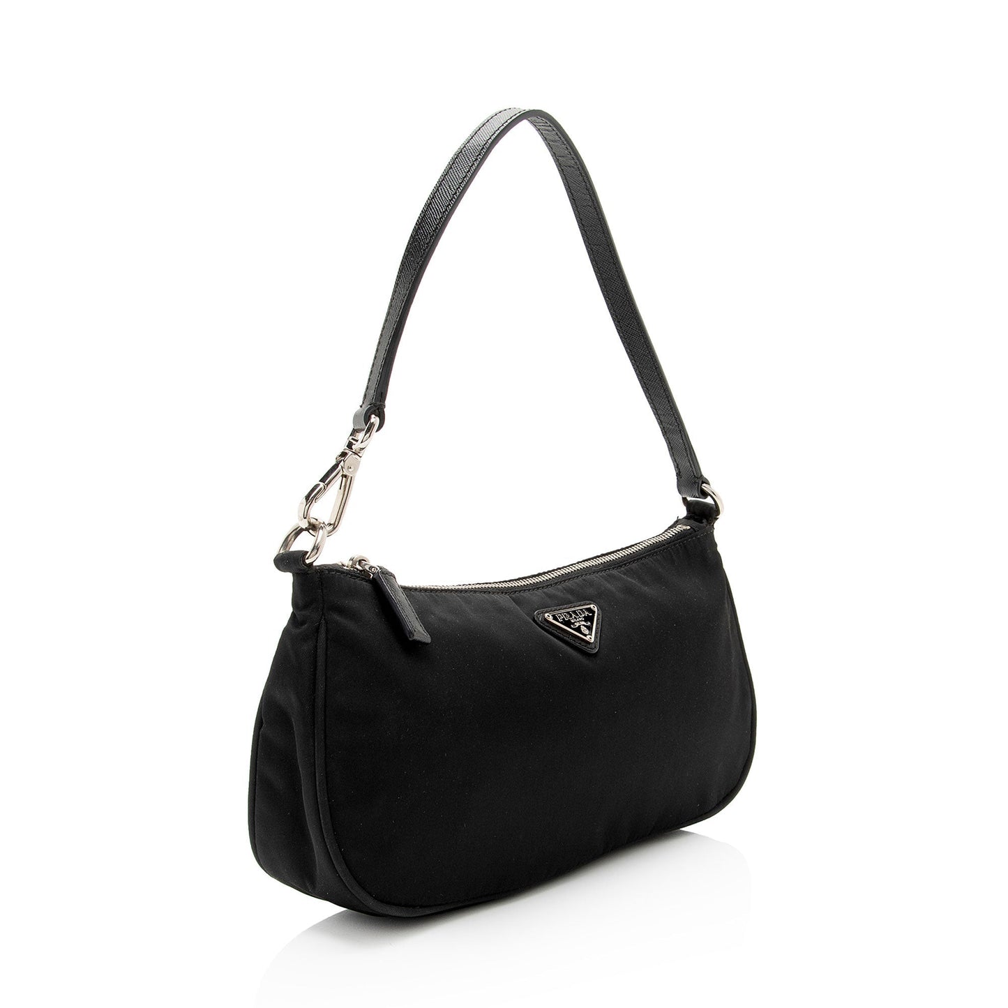 Prada Tessuto Saffiano Small Pochette (SHF-0C4qrM)