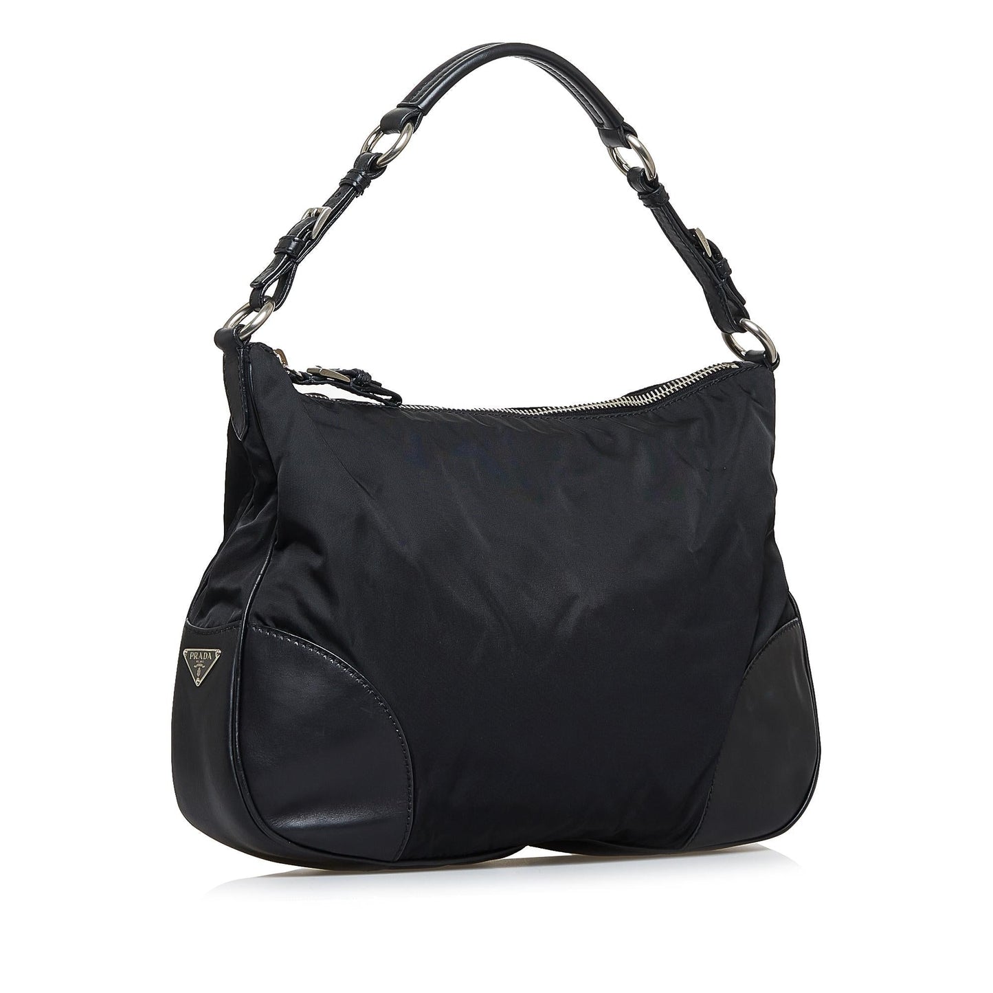 Prada Tessuto Shoulder Bag (SHG-n118Gy)