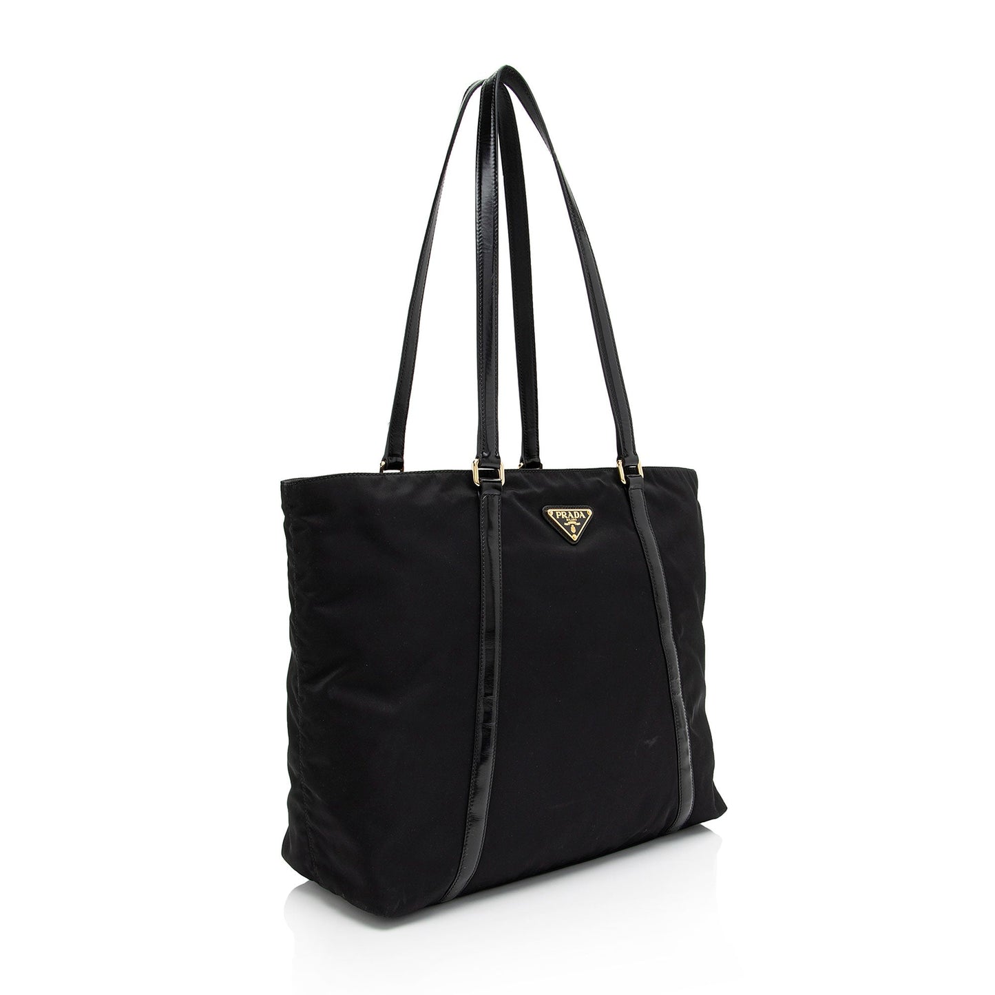 Prada Tessuto Spazzolato Tote (SHF-Z2HRY5)