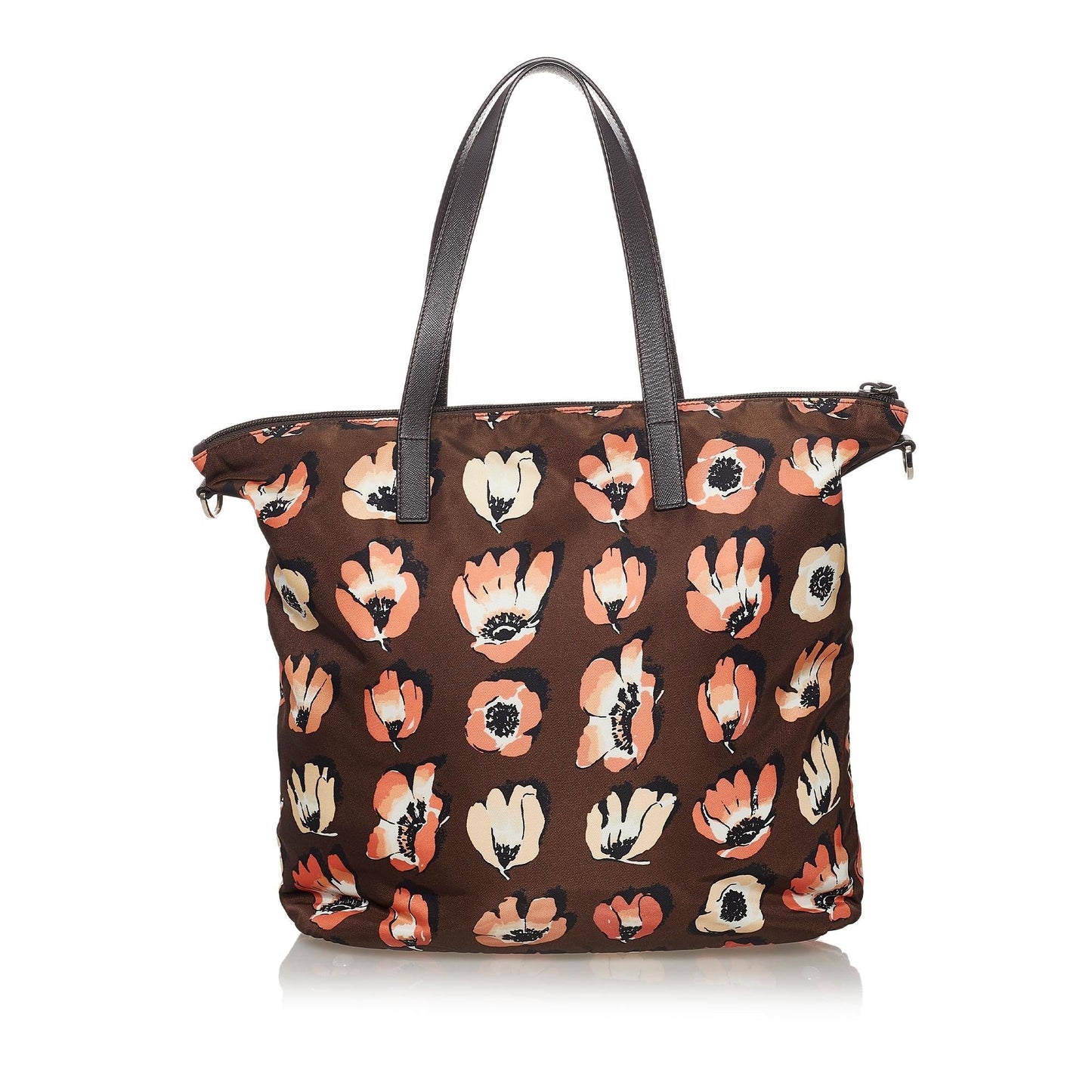 Prada Tessuto Stampato Satchel (SHG-33704)