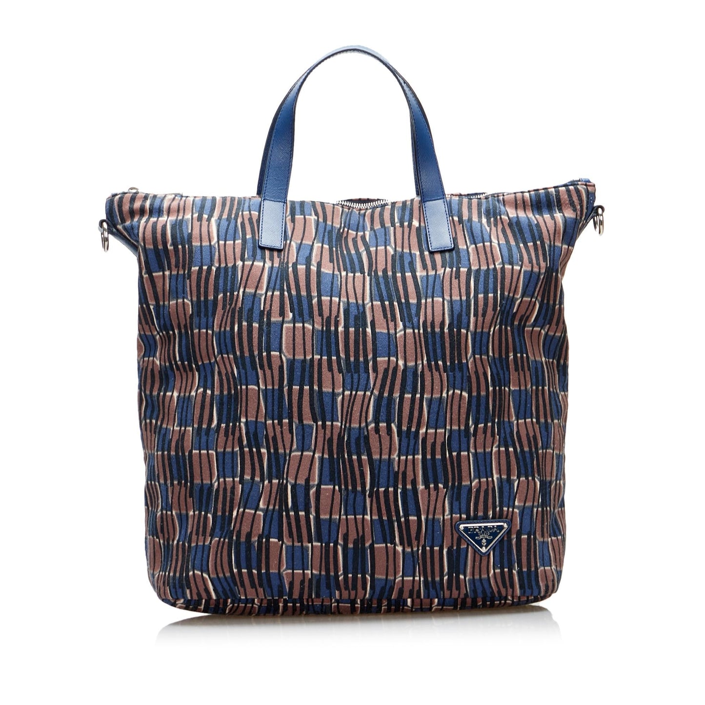 Prada Tessuto Stampato Satchel (SHG-1vBd4p)