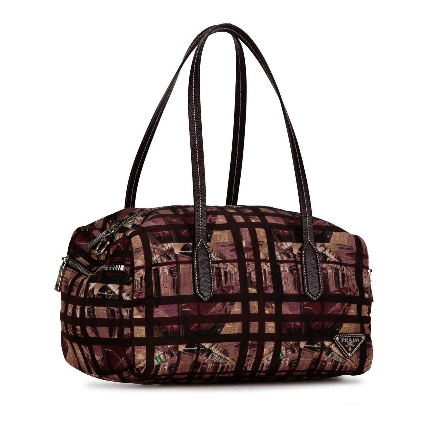 Prada Tessuto Stampato Shoulder Bag (SHG-HXh1u9)