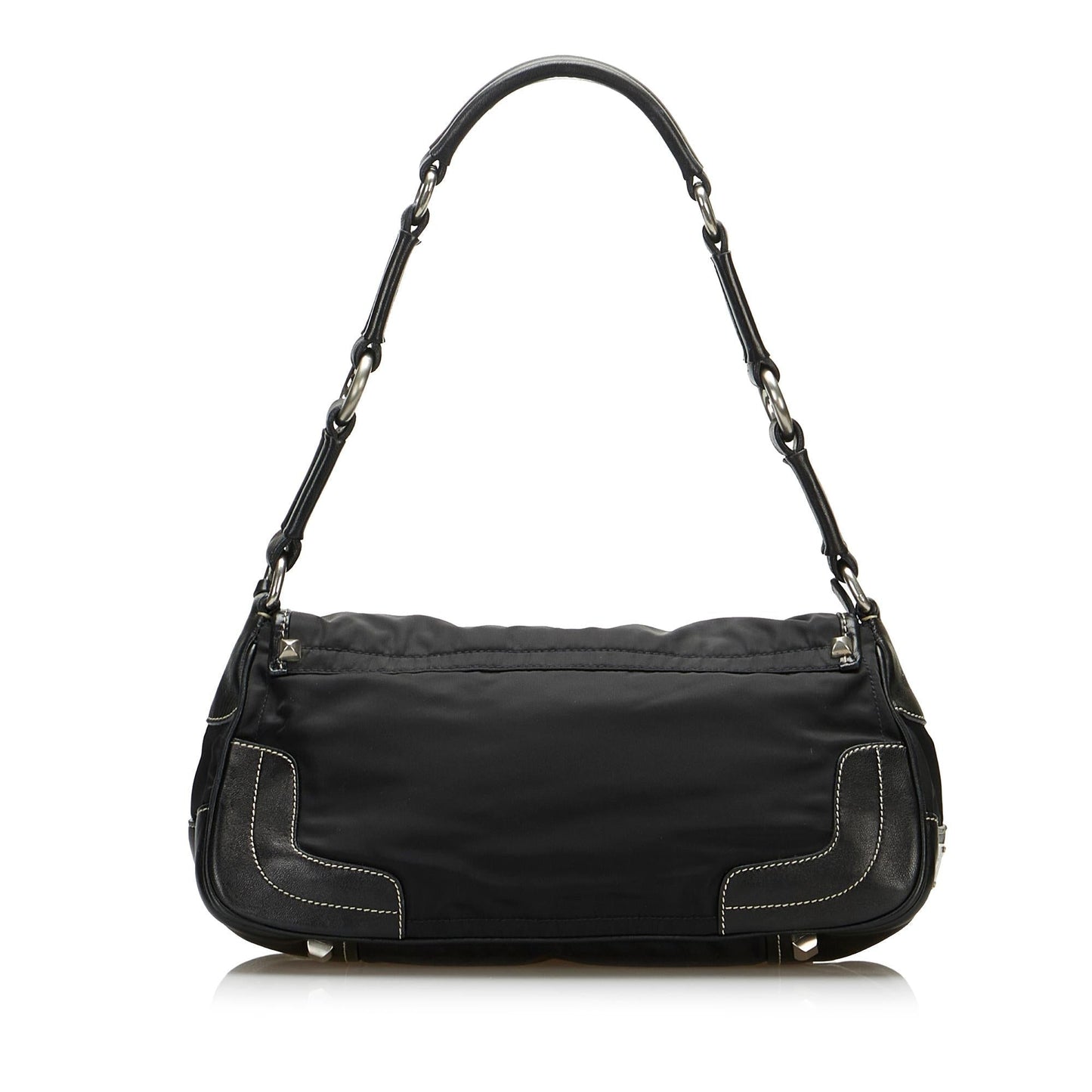 Prada Tessuto Tassel Shoulder Bag (SHG-OlHclM)