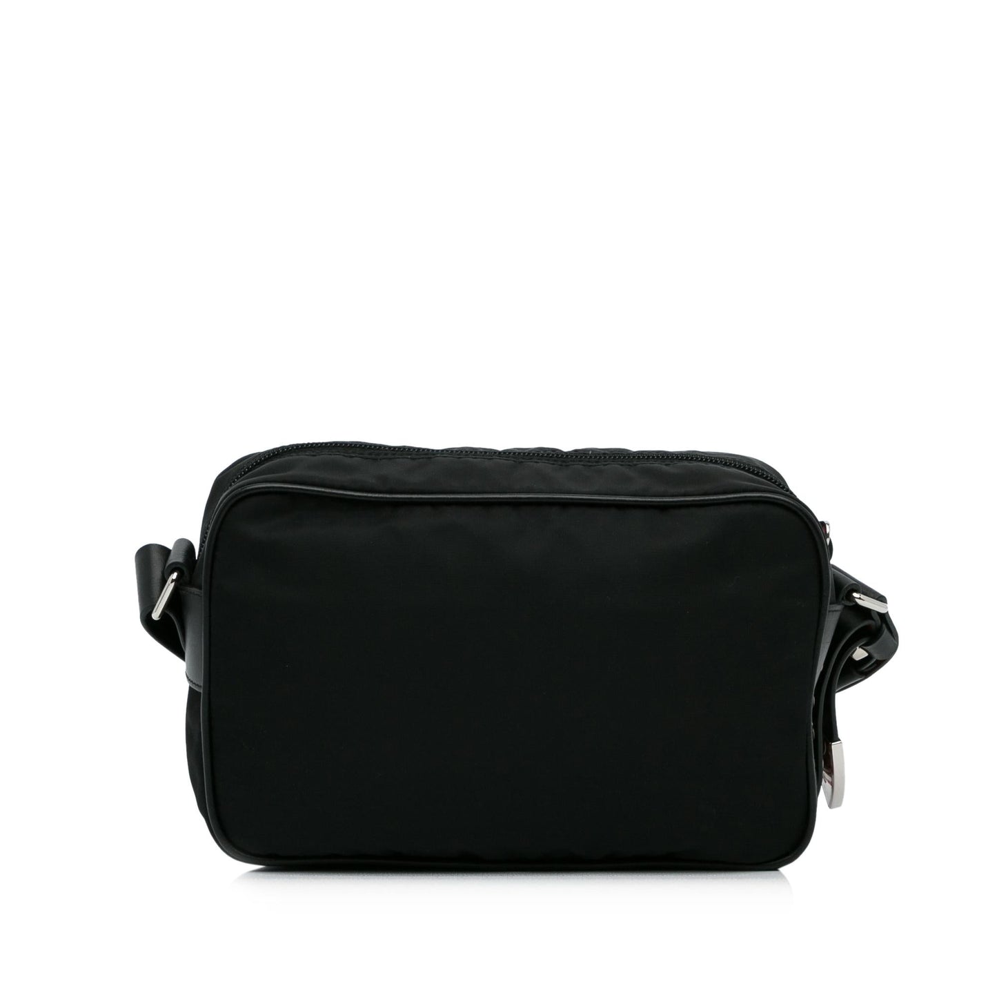 Prada Tessuto Vela Studded Crossbody (SHG-4r9iM7)