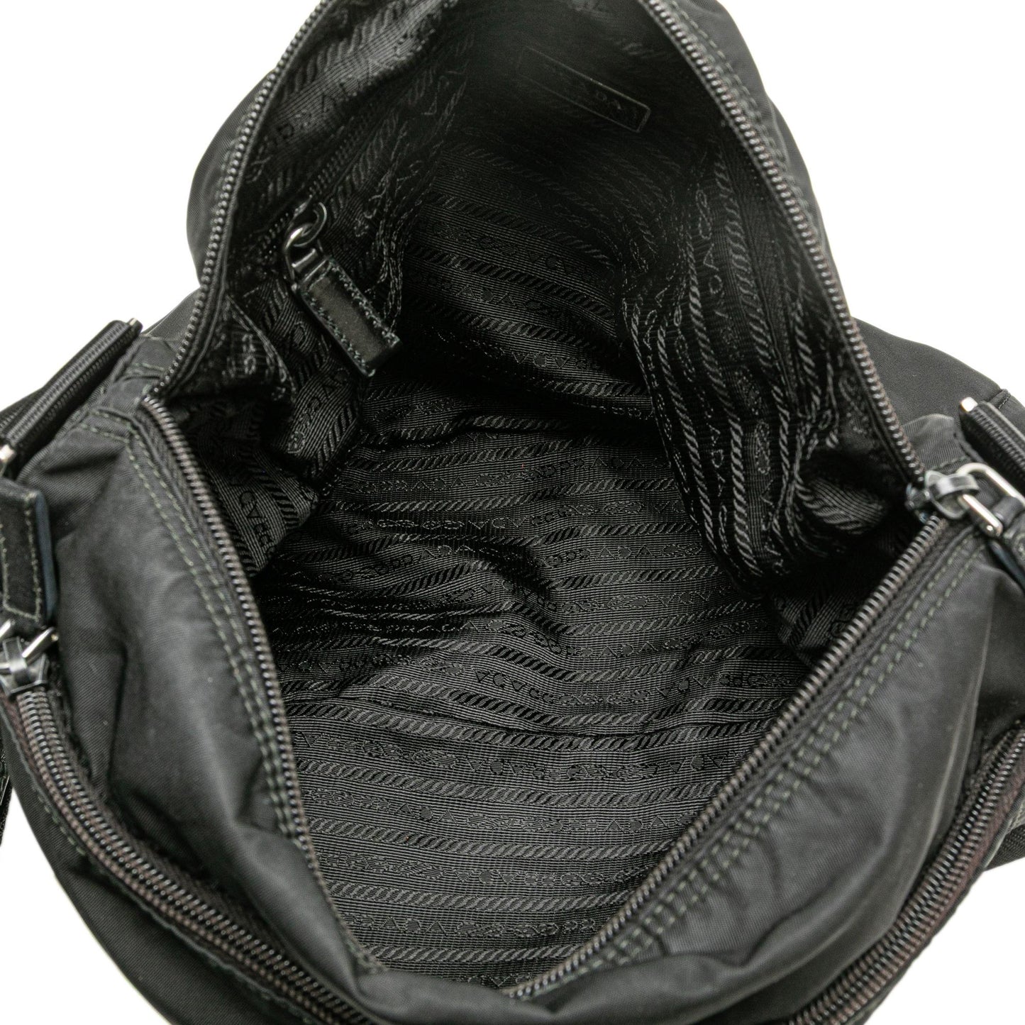 Prada Tessuto Zip Top Crossbody