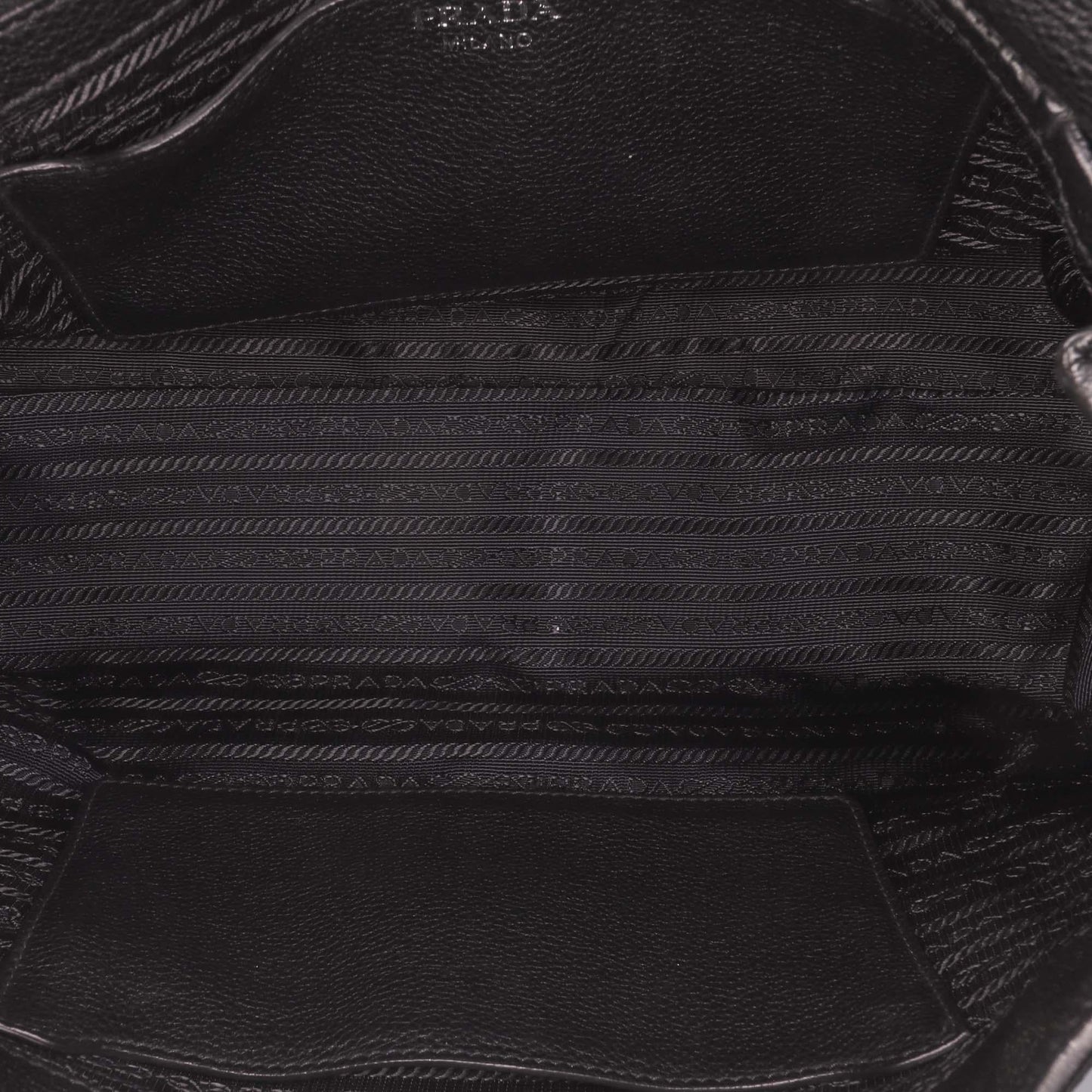 Prada Toro Leather Top Handle Flap Satchel