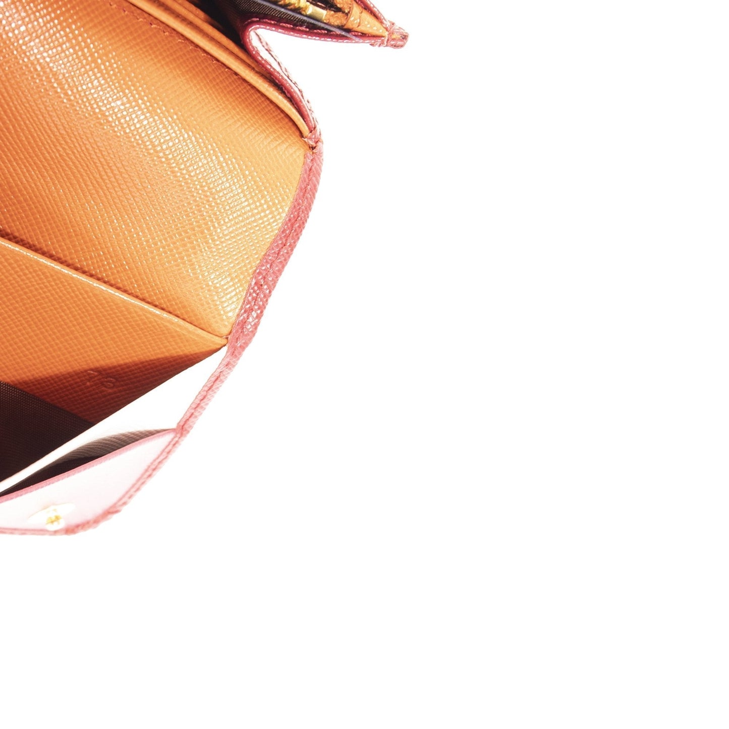 Prada Tri-Colour Saffiano Continental Wallet