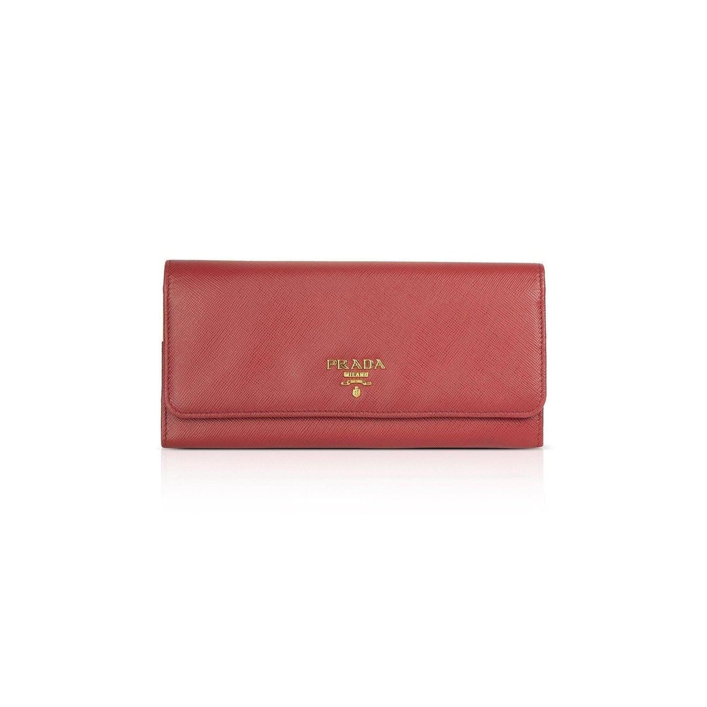 Prada Tri-Colour Saffiano Continental Wallet