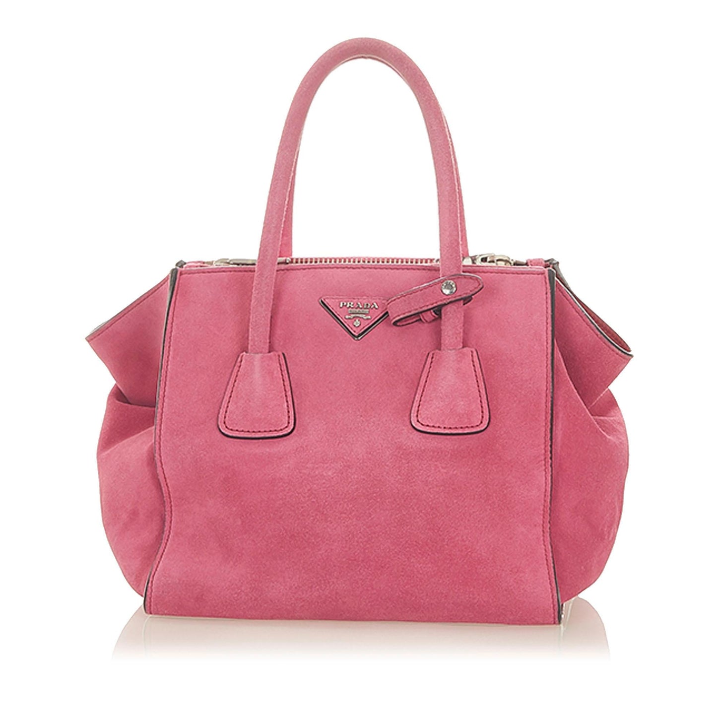 Prada Twin Pocket Leather Satchel (SHG-19923)