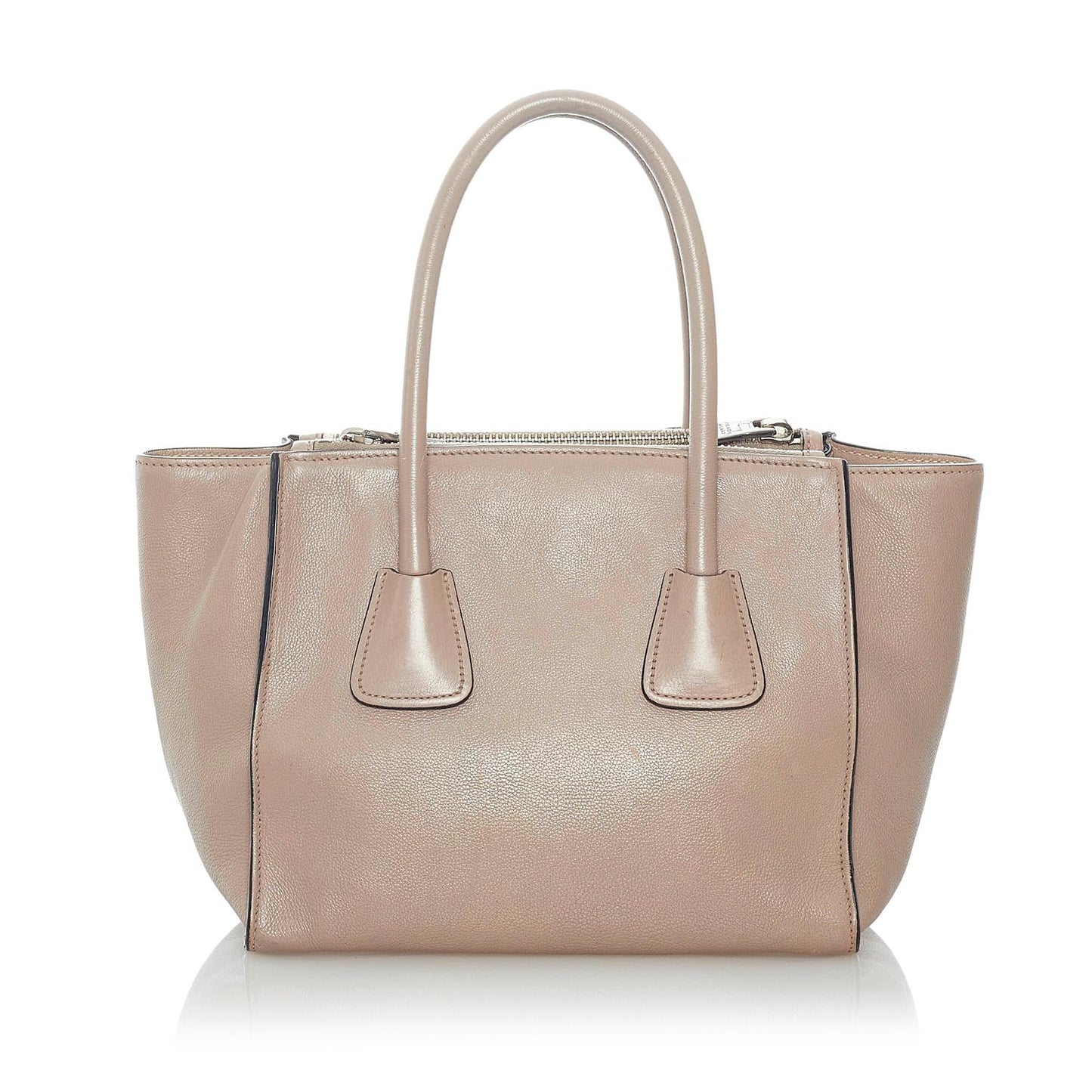 Prada Twin Pocket Leather Satchel (SHG-32635)