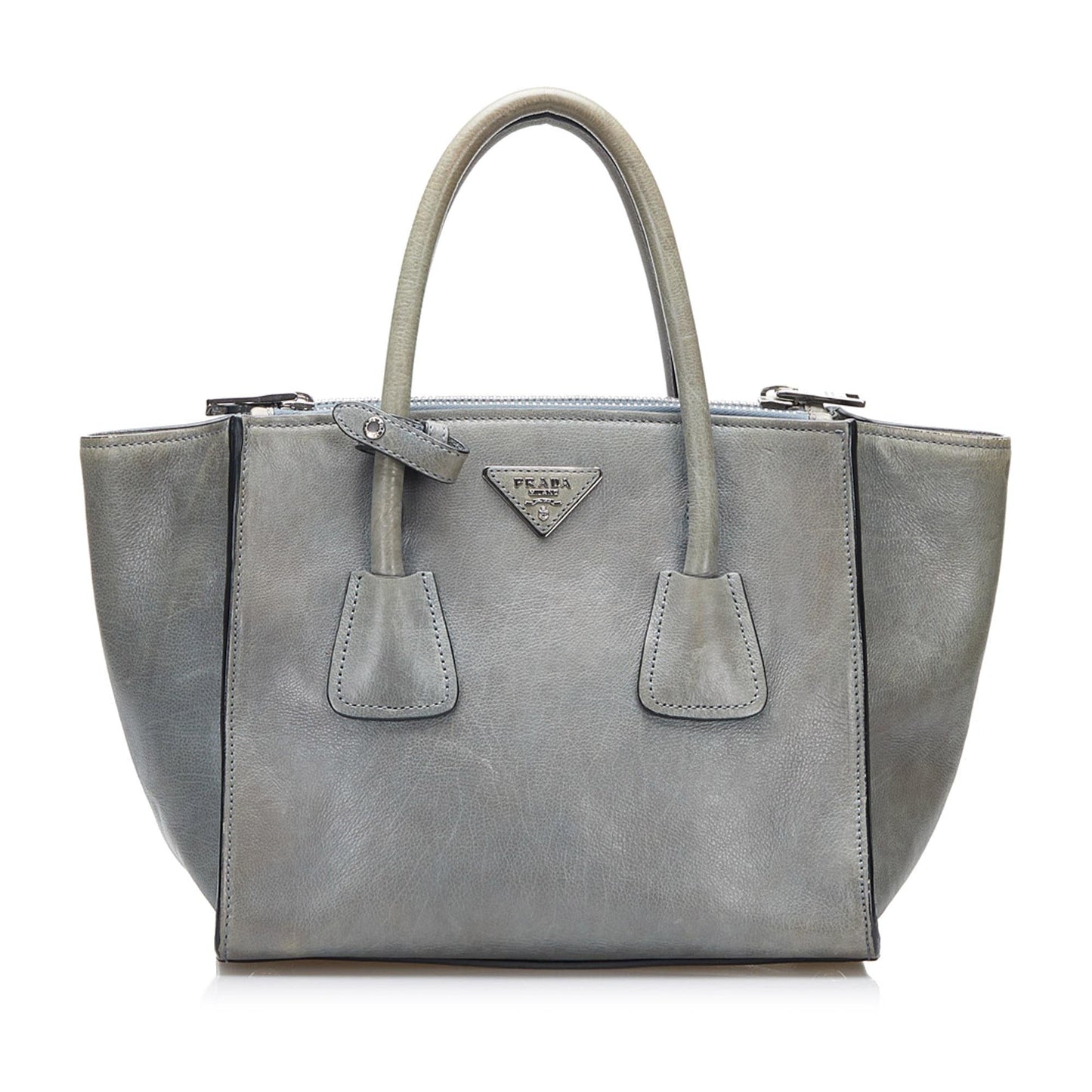 Prada Twin Pocket Satchel (SHG-NbakUA)