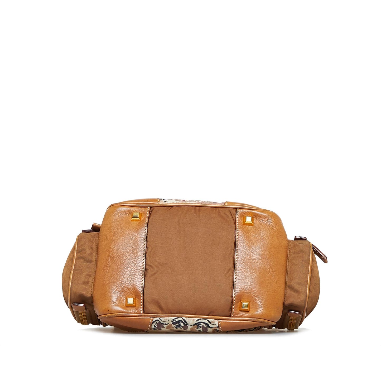 Prada Venice Watercolor Canvas Shoulder Bag (SHG-edyuc2)
