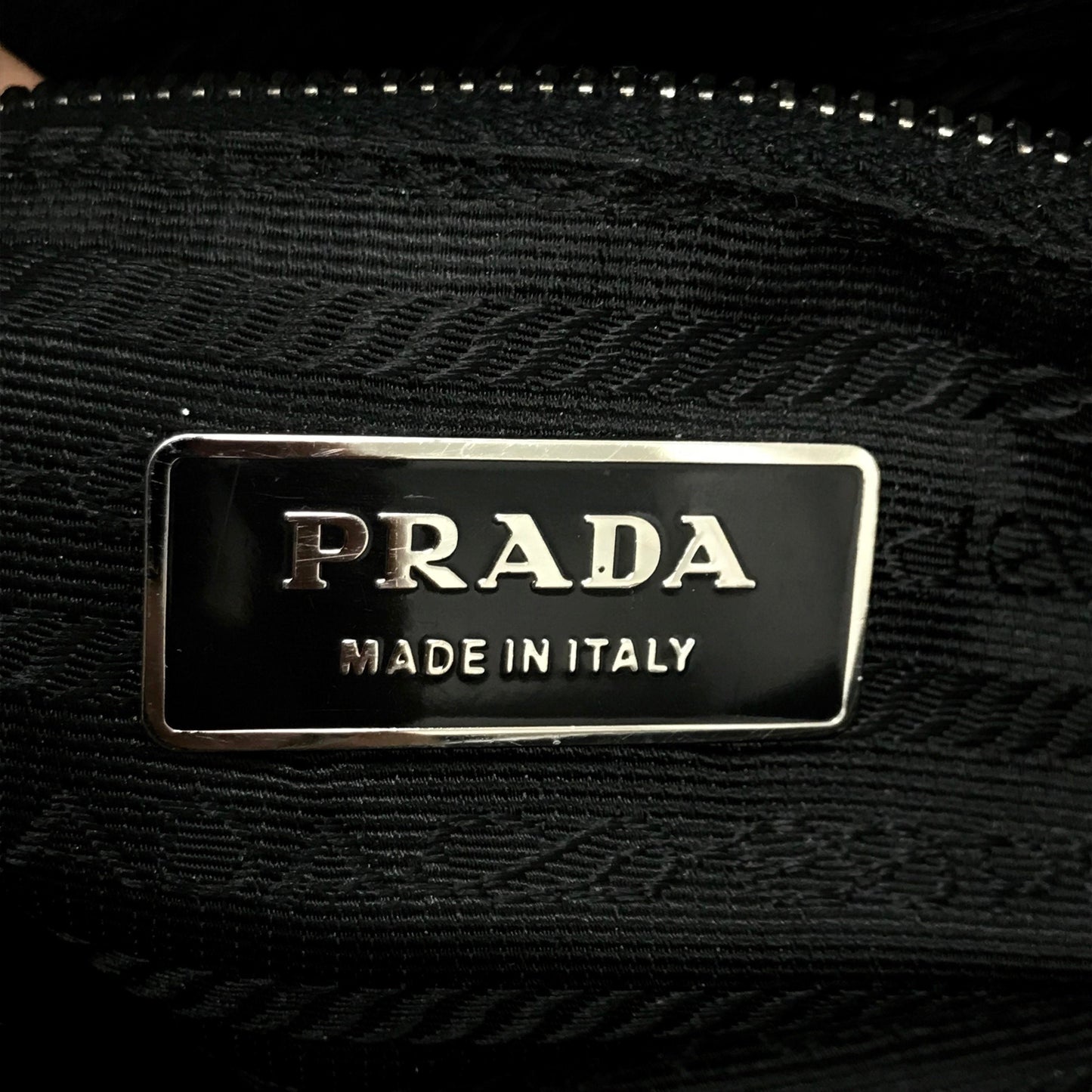 Prada Vernice Old Bowler Bag
