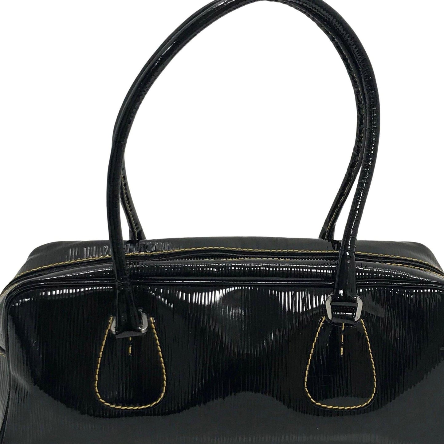 Prada Vernice Old Bowler Bag