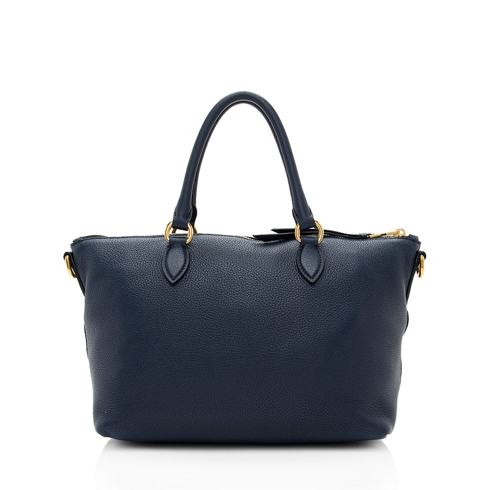 Prada Vitello Convertible Phenix Satchel (SHF-18633)