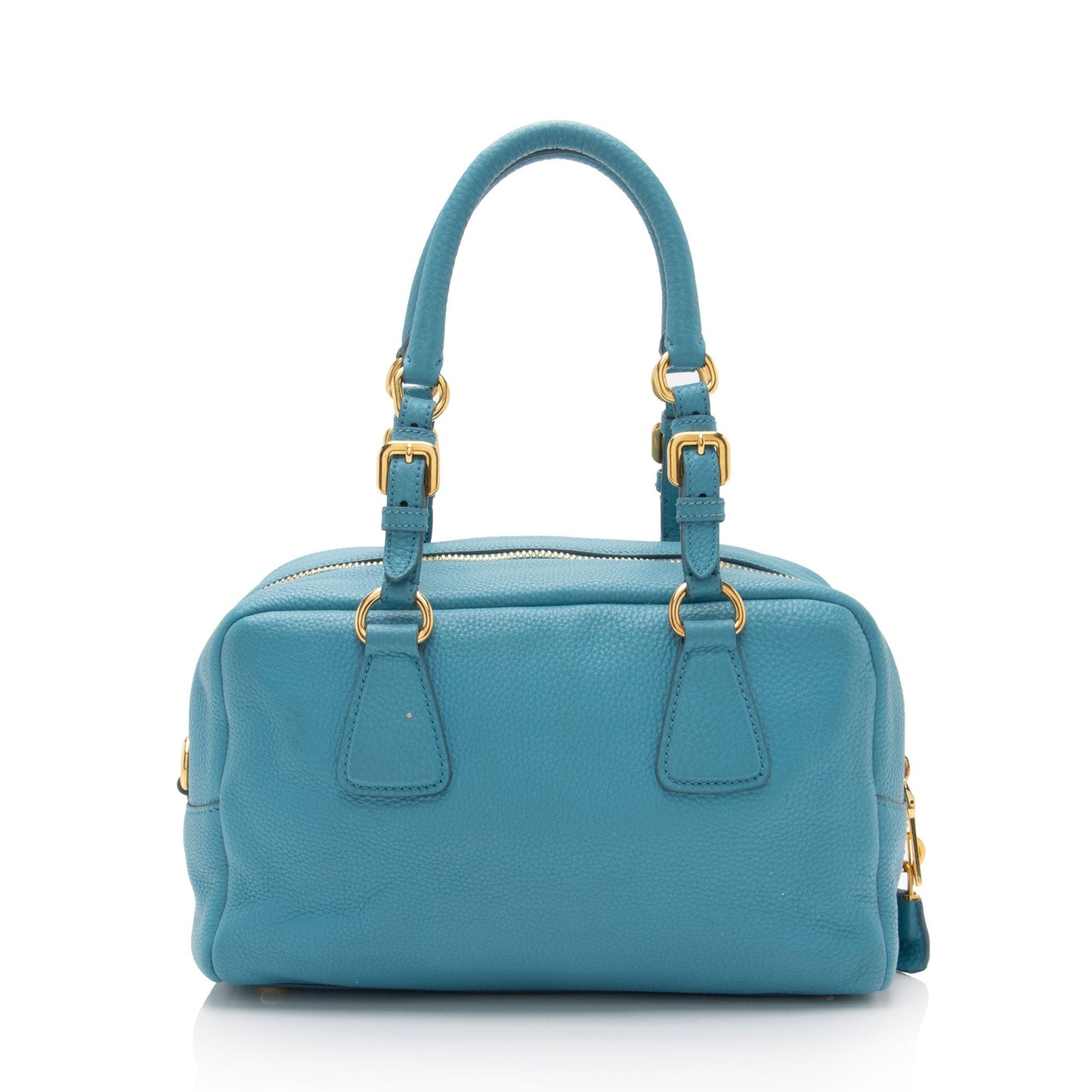 Prada Vitello Daino Bauletto Satchel (SHF-El3V4P)