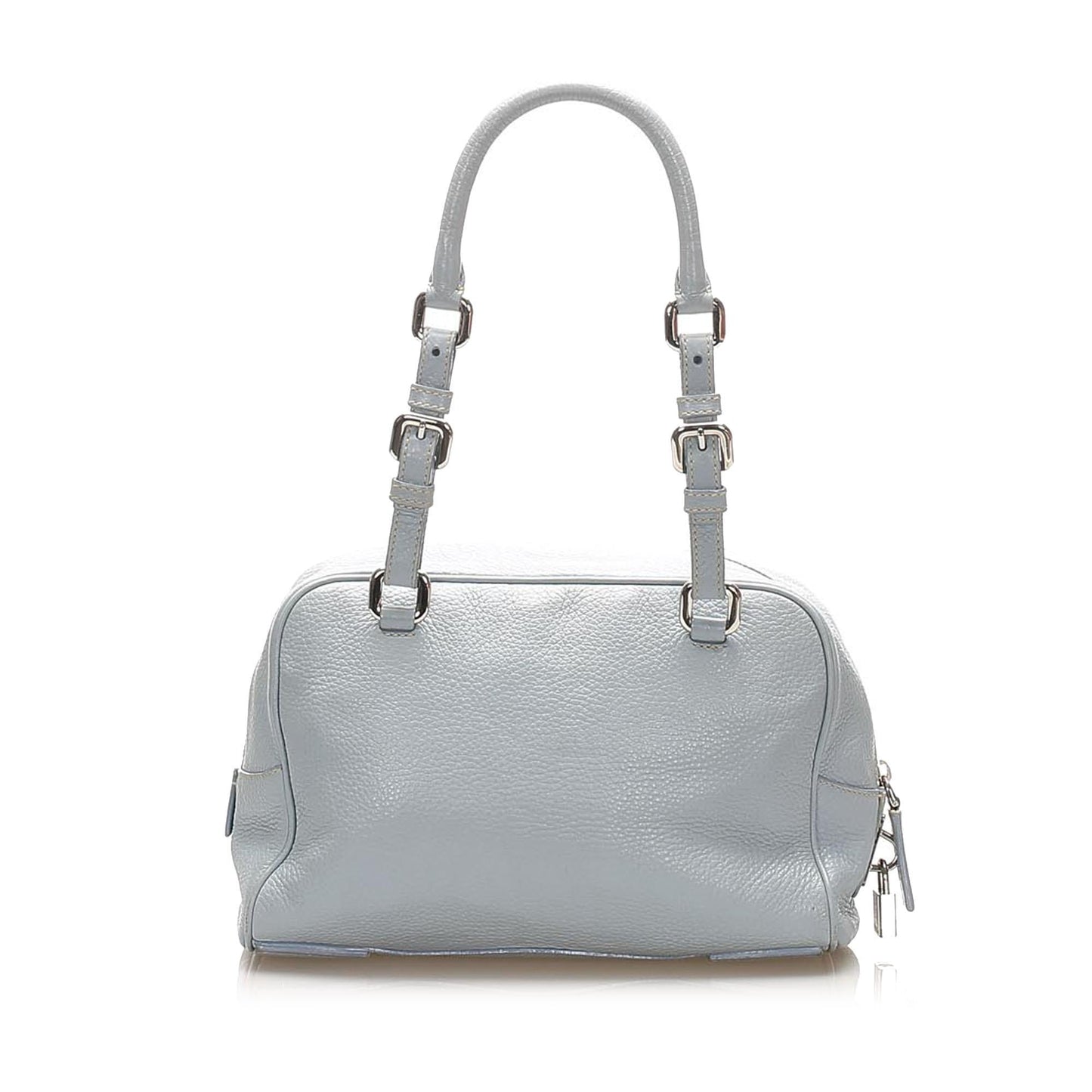 Prada Vitello Daino Canapa Logo Shoulder Bag (SHG-15327)