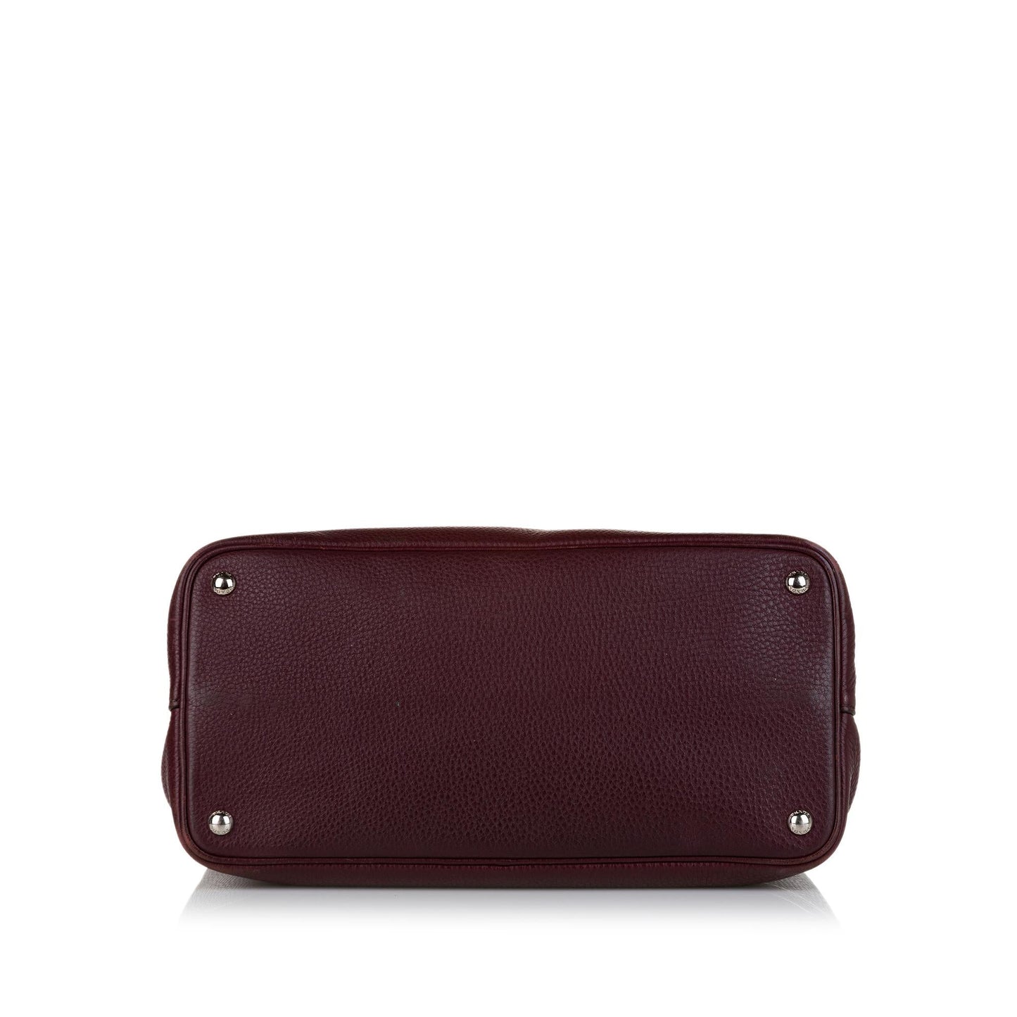 Prada Vitello Daino Cuir Double Satchel (SHG-33792)