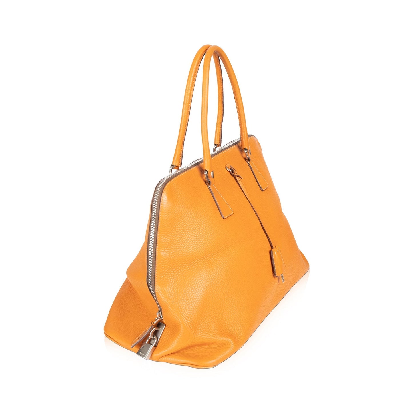 Prada Vitello Daino Dome Shoulder Bag