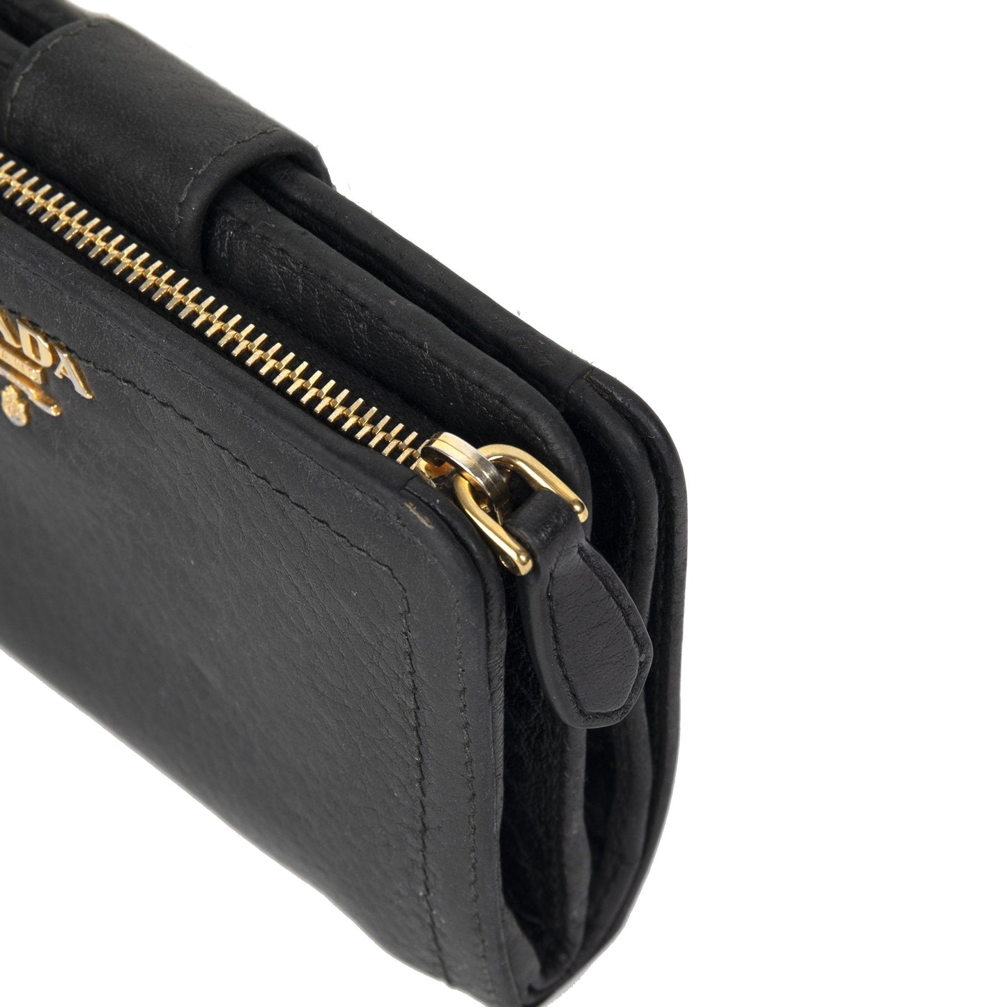 Prada Vitello Daino French Wallet