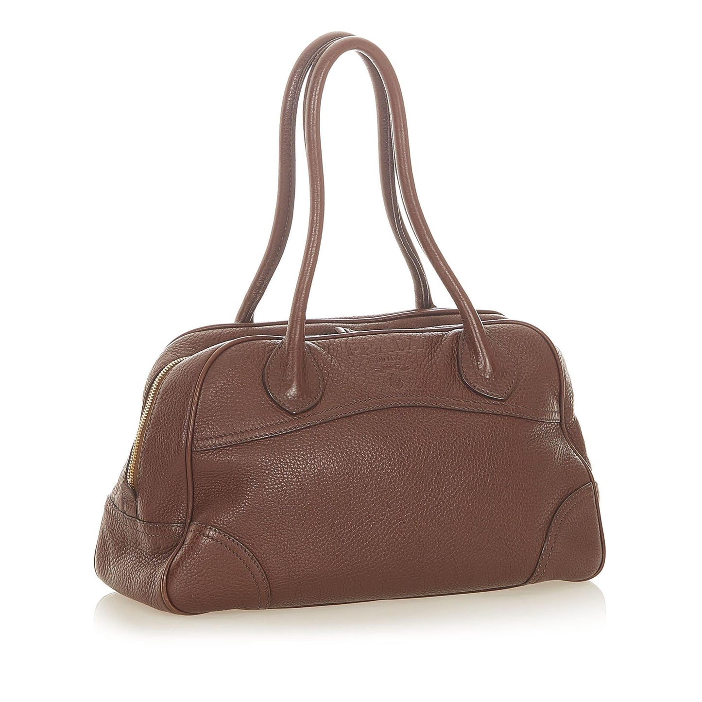 Prada Vitello Daino Handbag (SHG-19835)