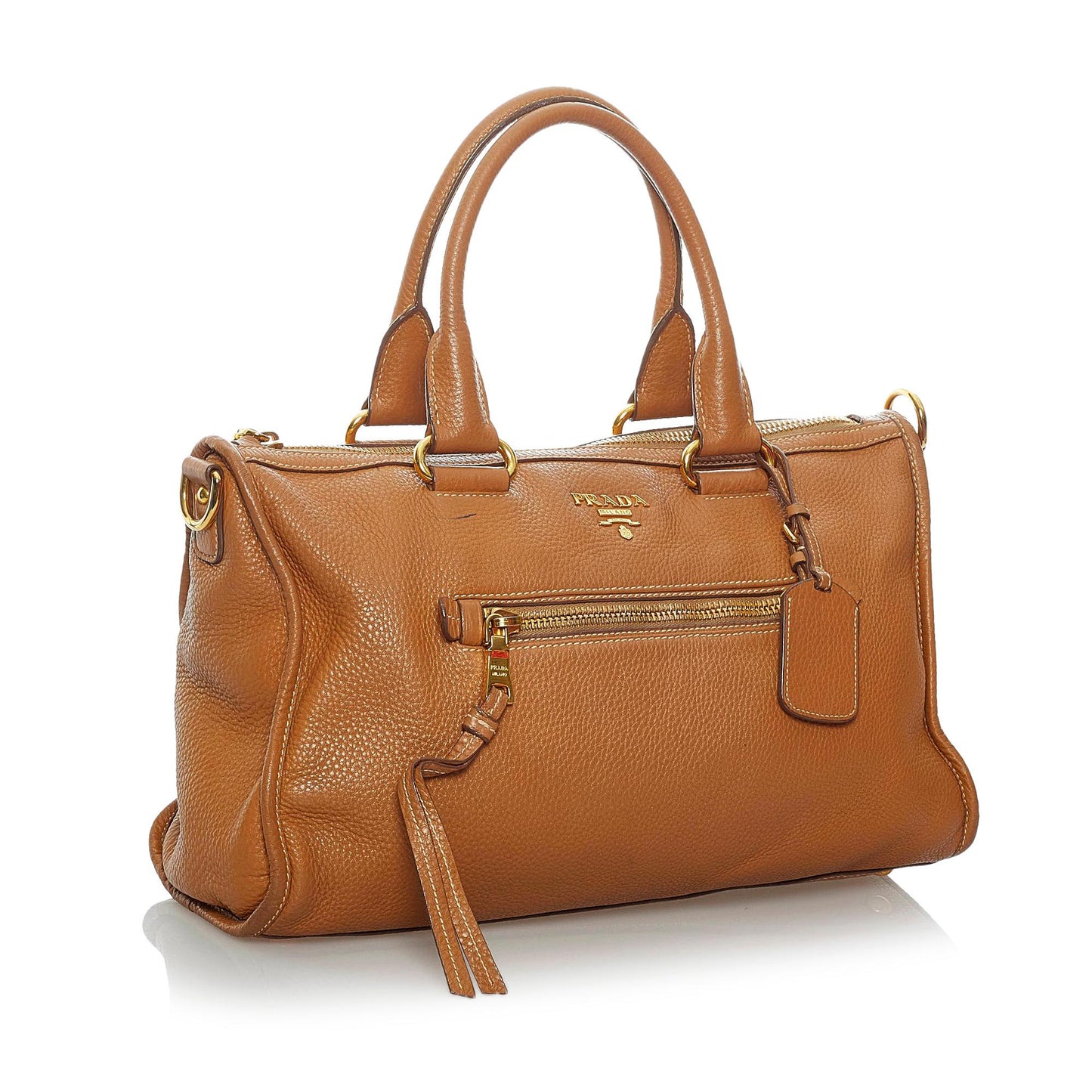Prada Vitello Daino Handbag (SHG-29842)