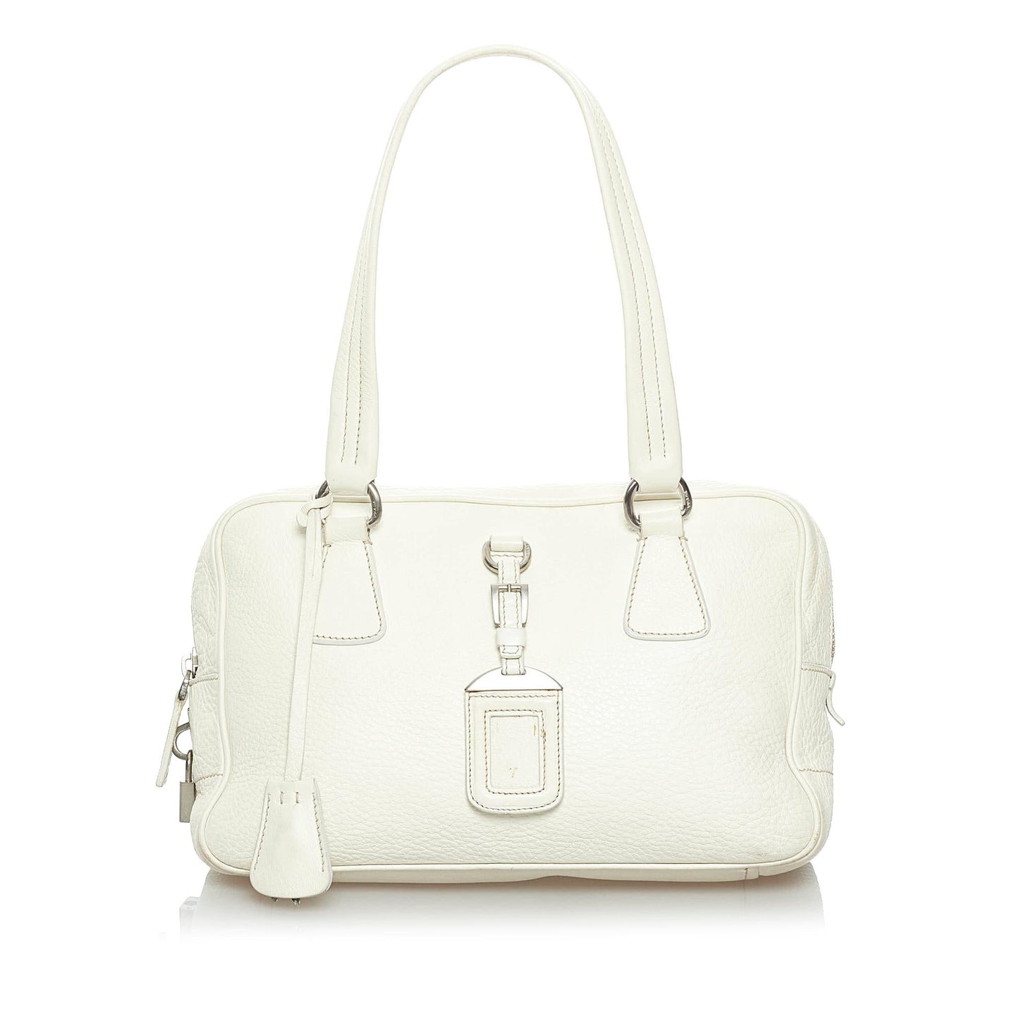 Prada Vitello Daino Handbag (SHG-33701)