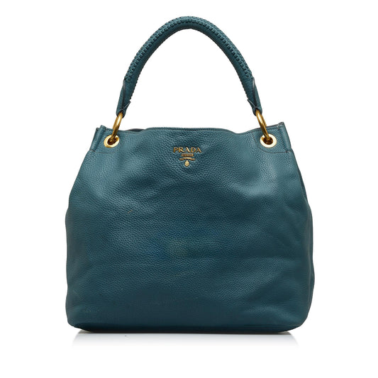 Prada Vitello Daino Hobo Bag (SHG-HsEeCu)