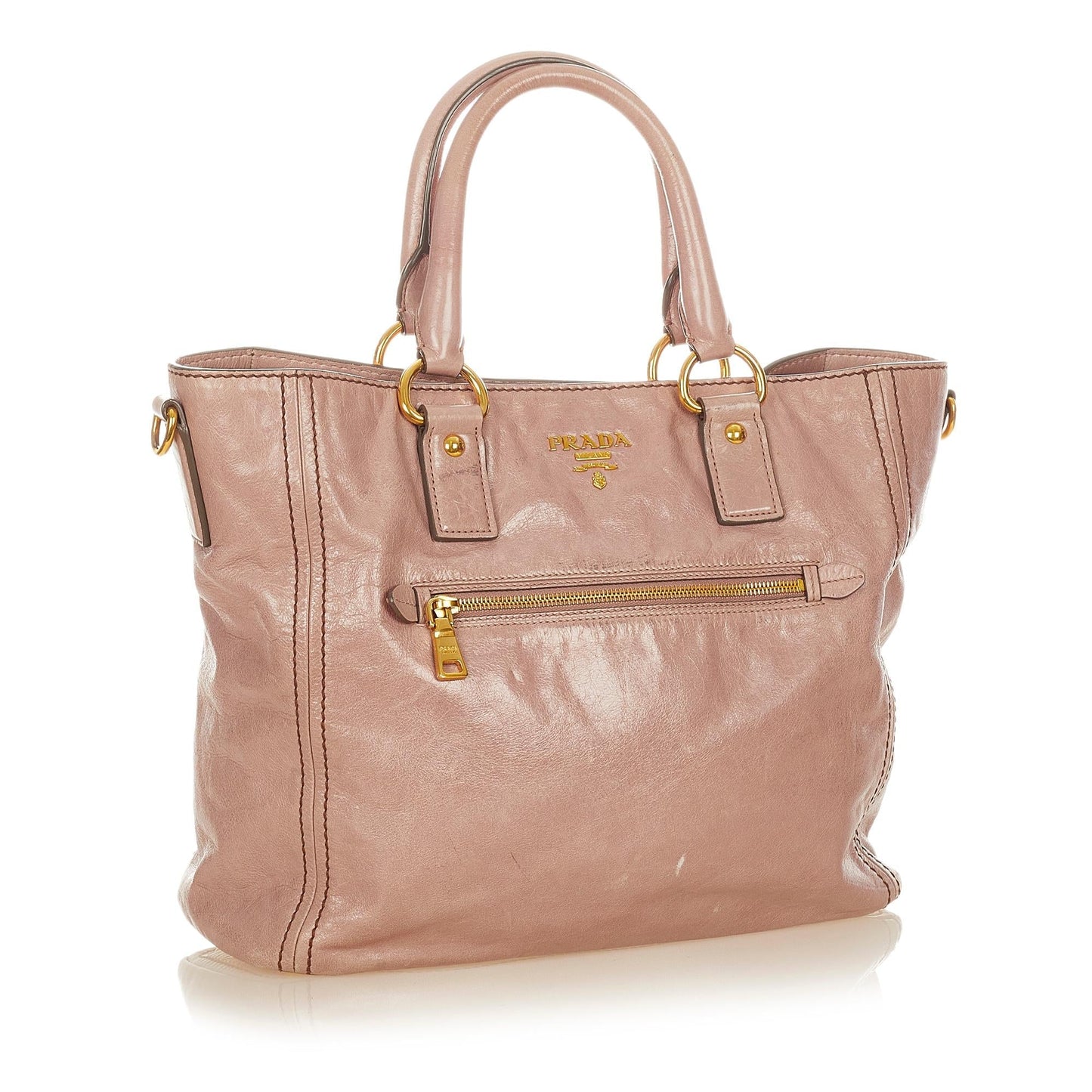 Prada Vitello Daino Leather Satchel (SHG-34051)