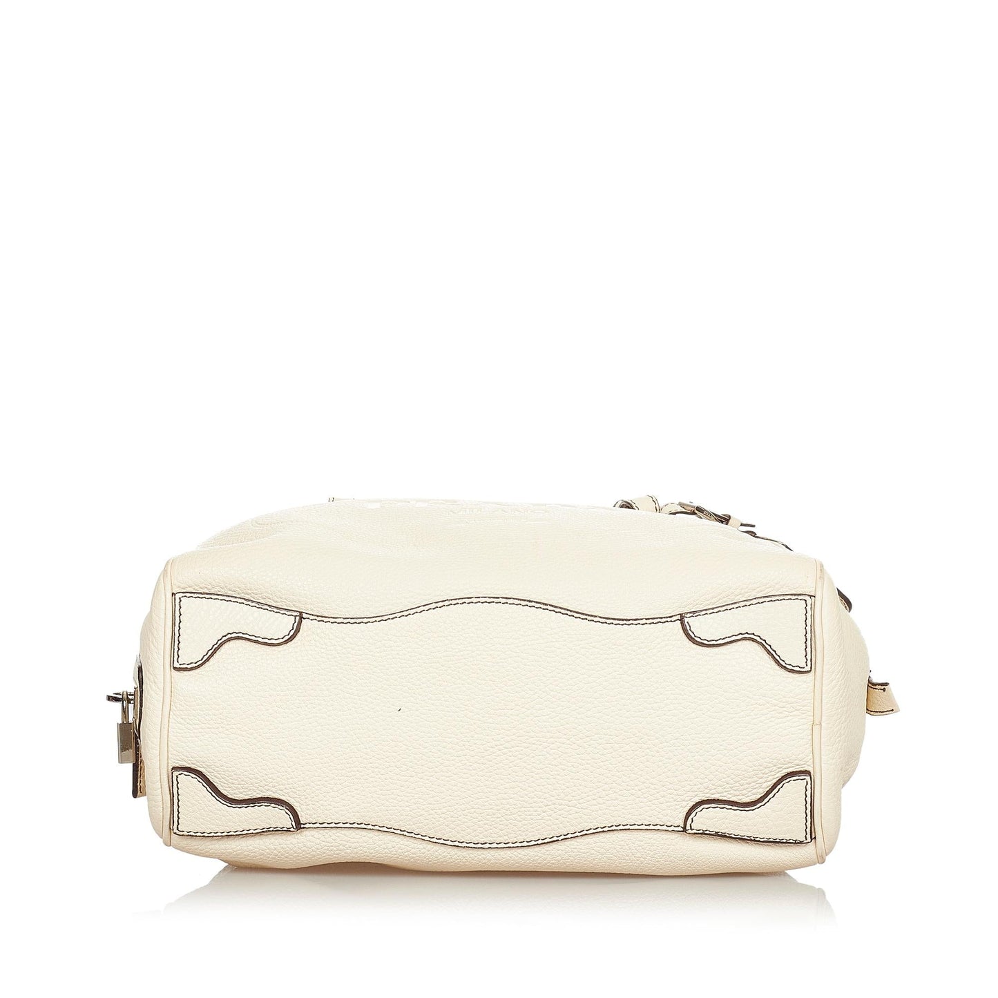 Prada Vitello Daino Logo Handbag Style 3 - Ewore Bags