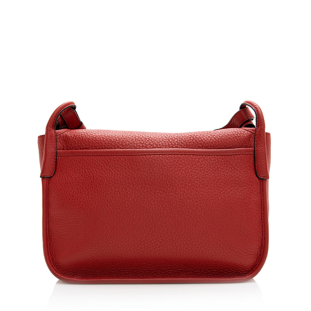Prada Vitello Daino Logo Messenger Bag (SHF-20604)