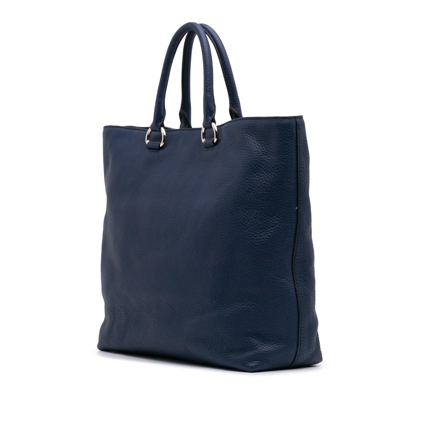 Prada Vitello Daino Open Convertible Tote