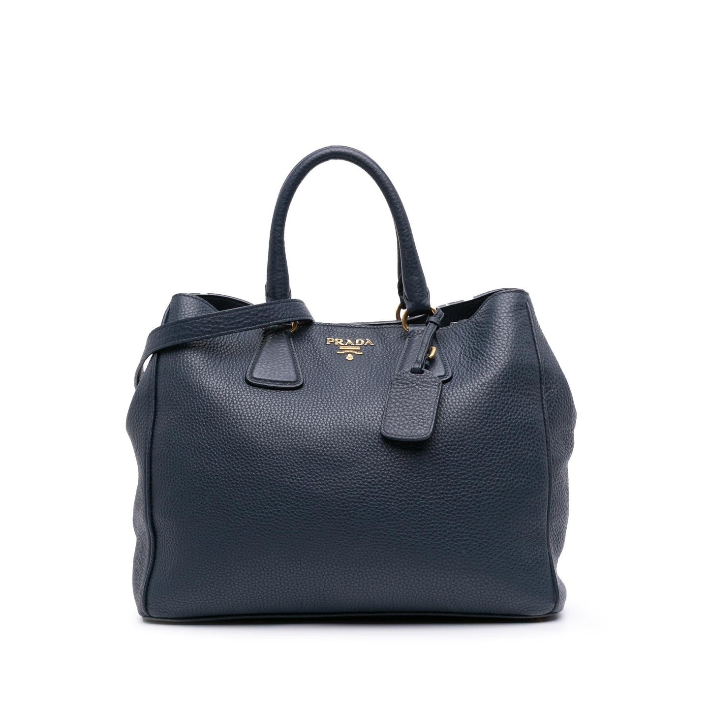 Prada Vitello Daino Open Convertible Tote