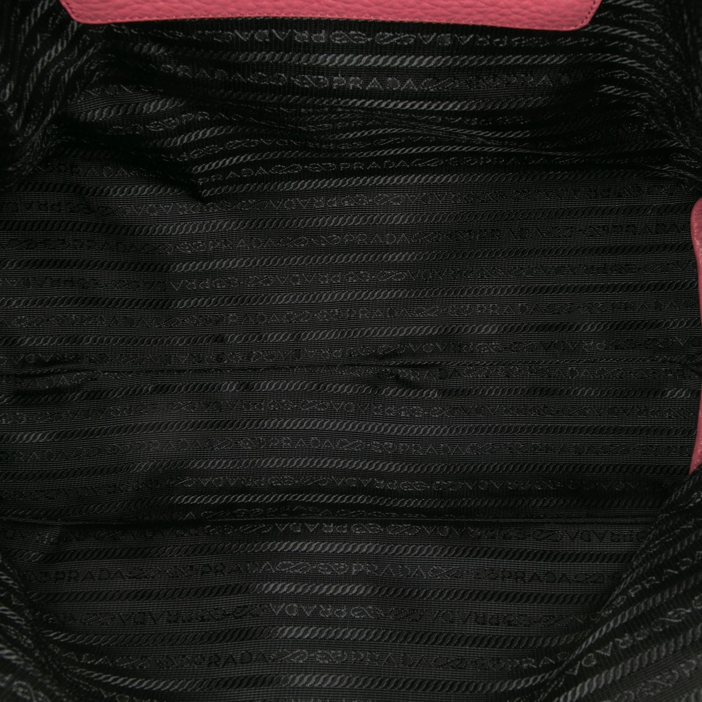 Prada Vitello Daino Open Convertible Tote