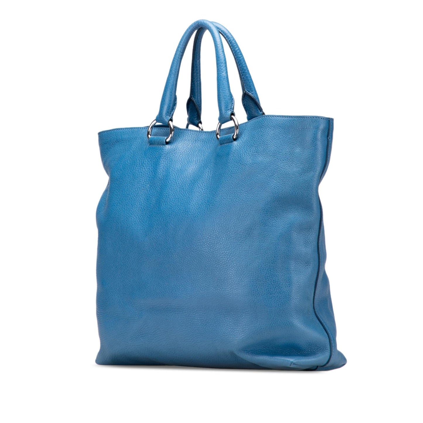 Prada Vitello Daino Open Convertible Tote